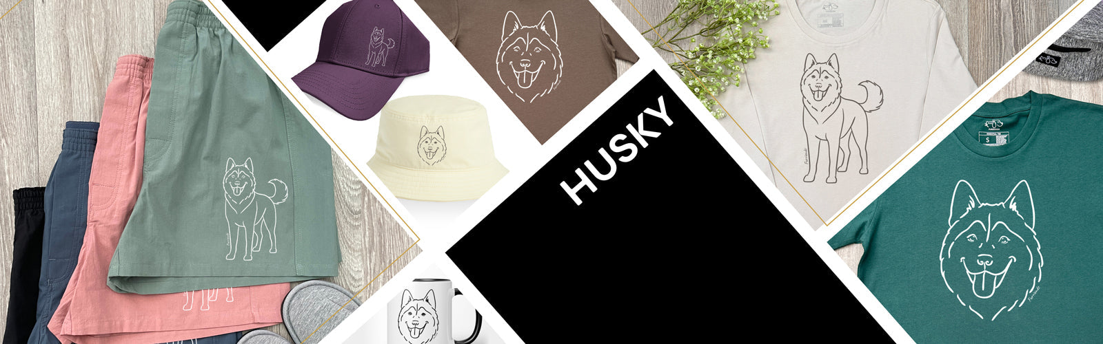 Shop Husky T-Shirts, Gifts & Accessories for Husky Lovers