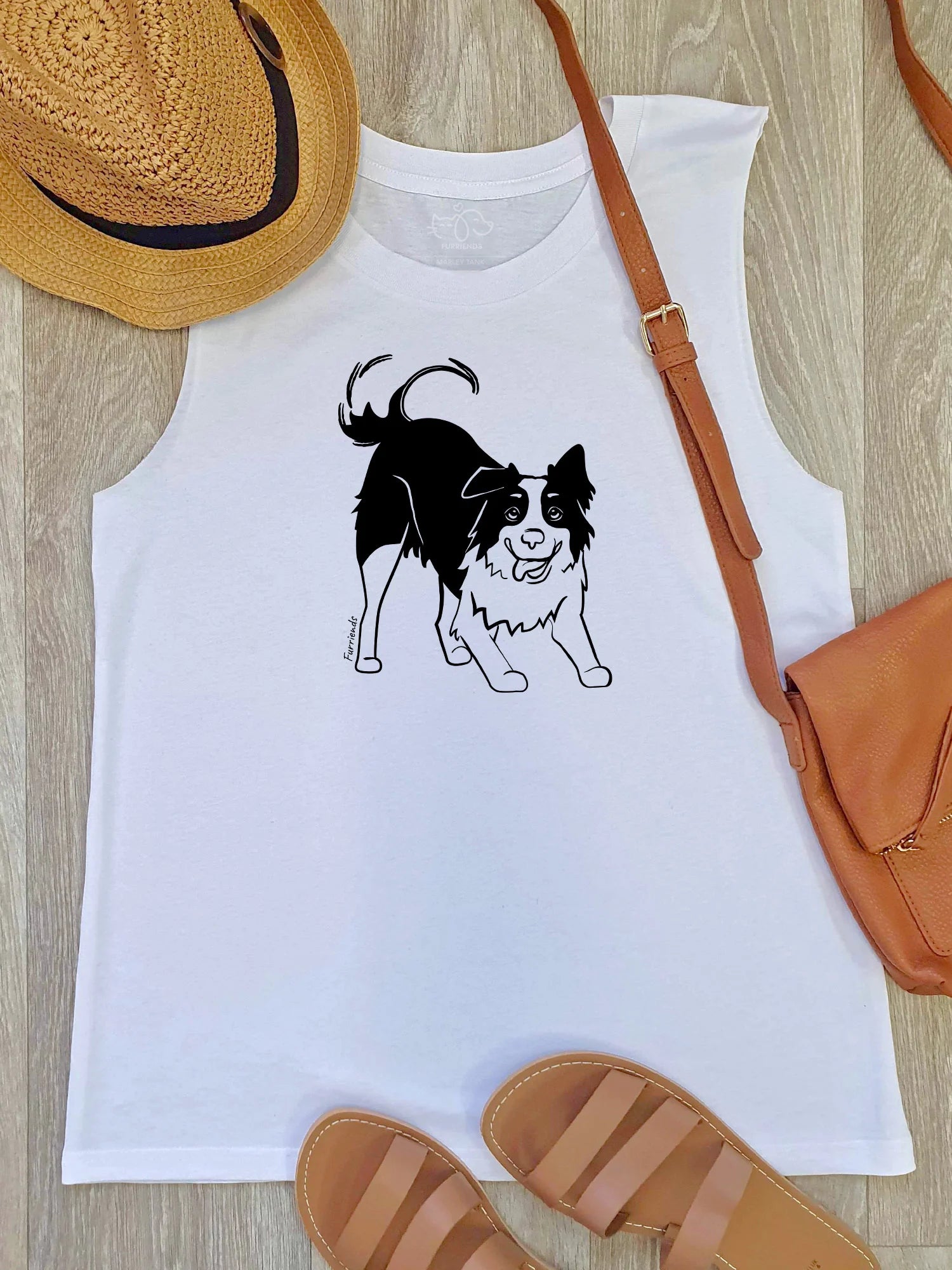 Border Collie Tank Top