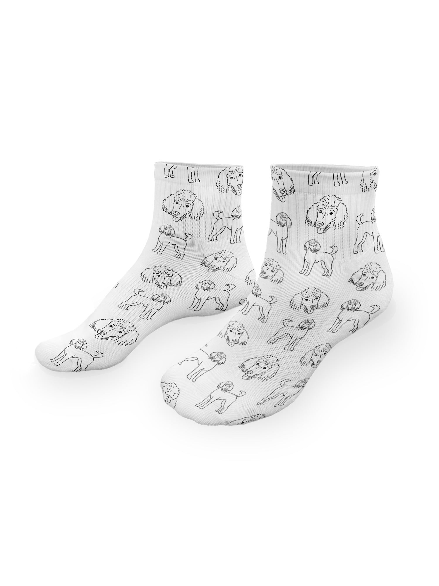 Poodle Smocked Footie
