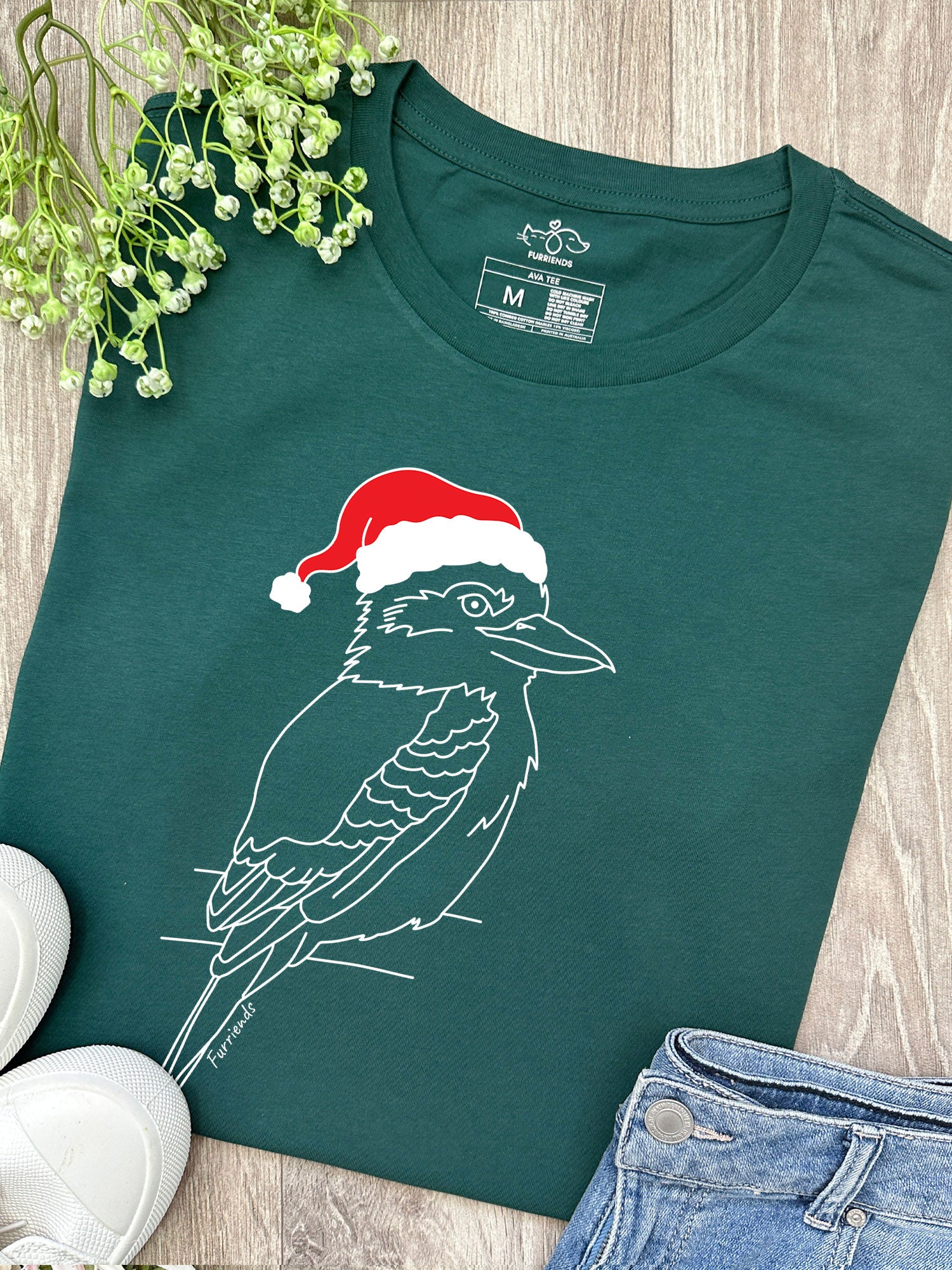 Kookaburra Christmas Edition Ava Women's Regular Fit Tee