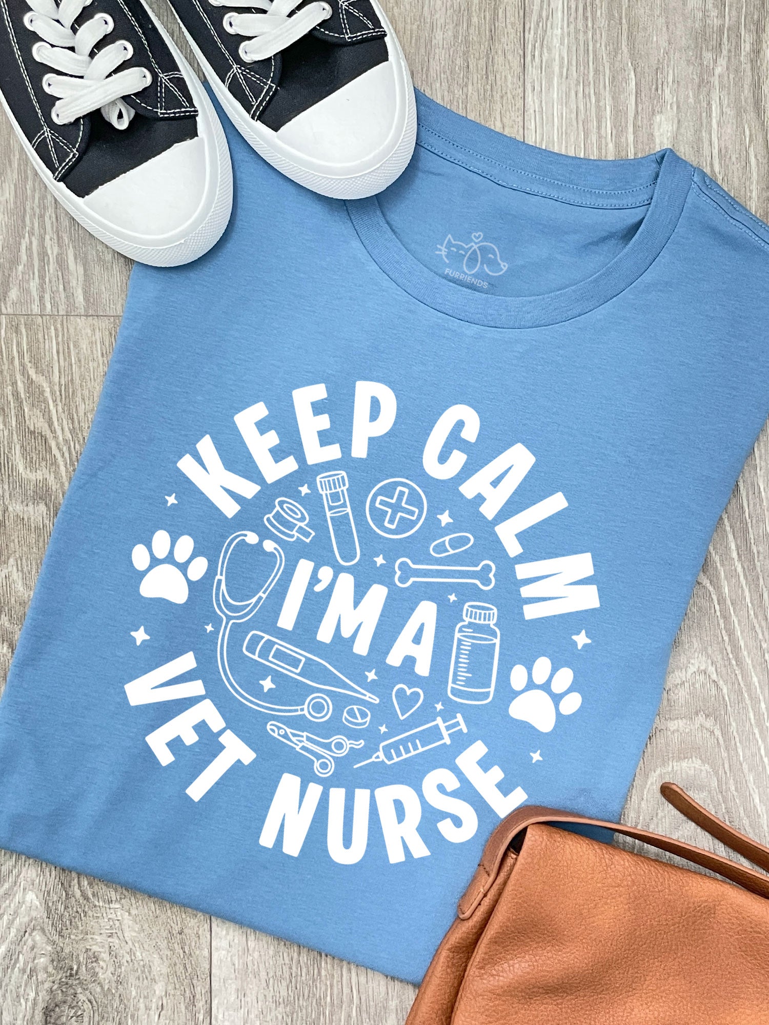 Keep Calm I'm A Vet Nurse Ava Women's Regular Fit Tee