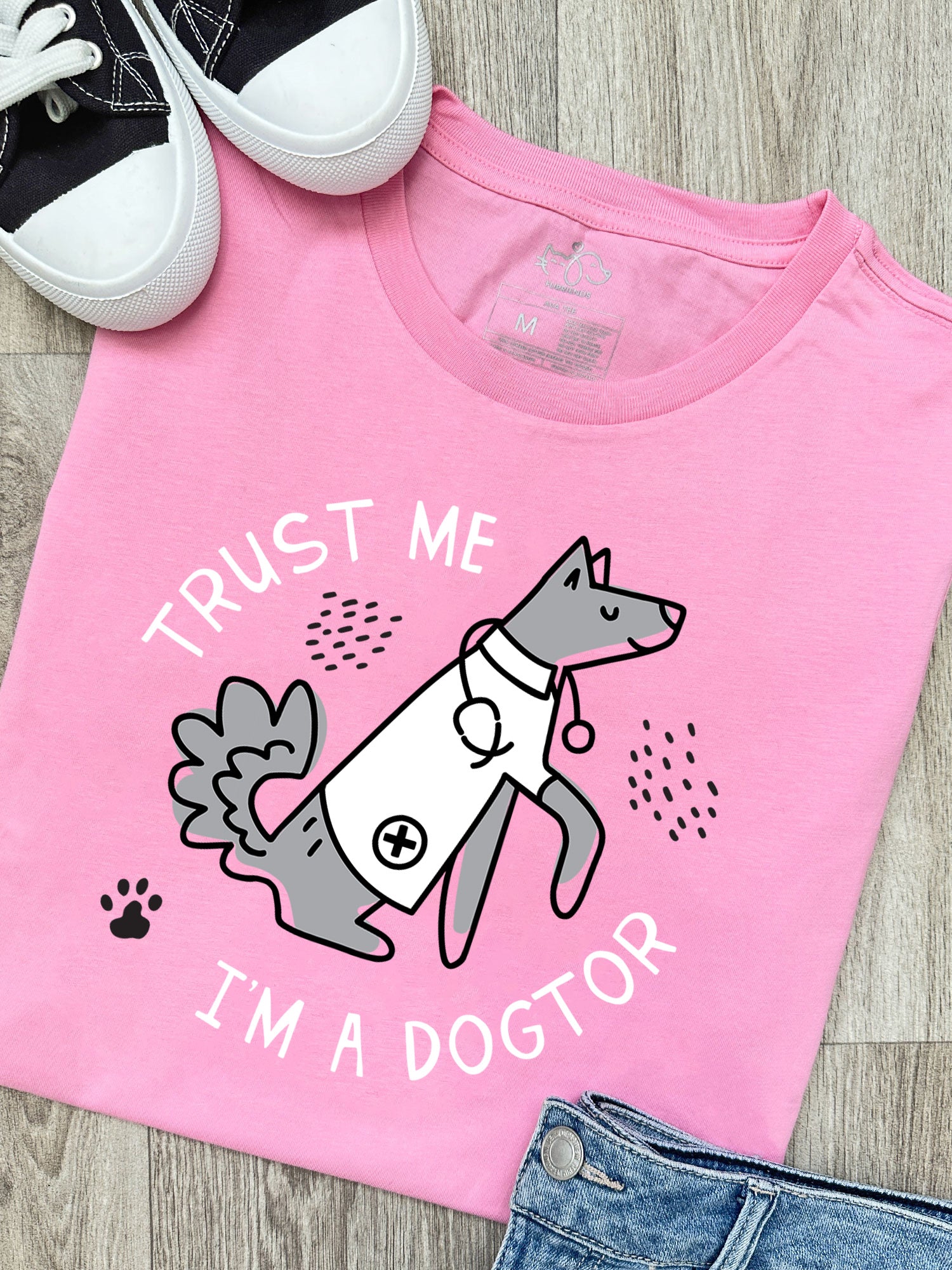 Trust Me I'm A Dogtor Ava Women's Regular Fit Tee