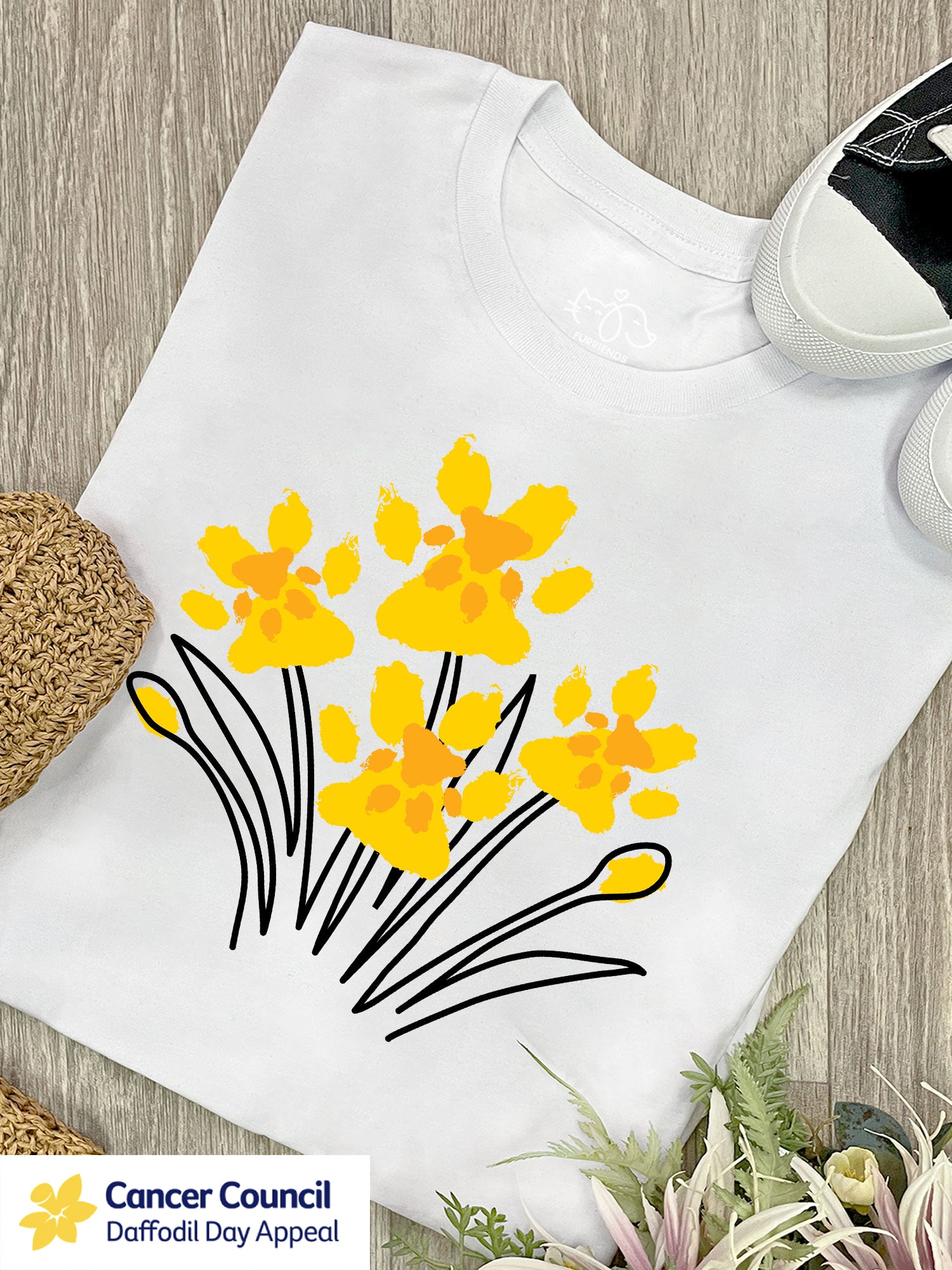 LIMITED EDITION Pawsitive Blooms Ava Women's Regular Fit Tee