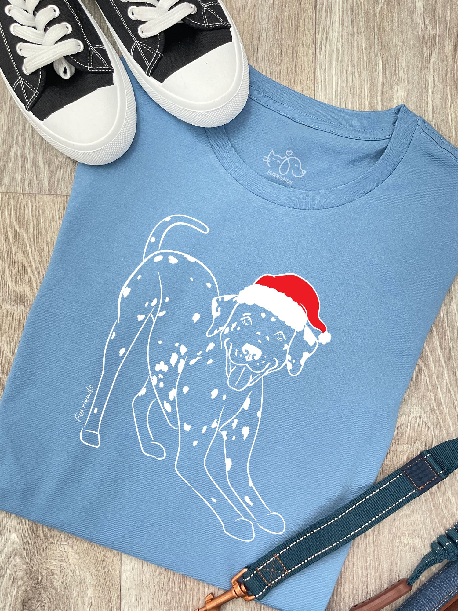 Dalmatian Christmas Edition Ava Women's Regular Fit Tee