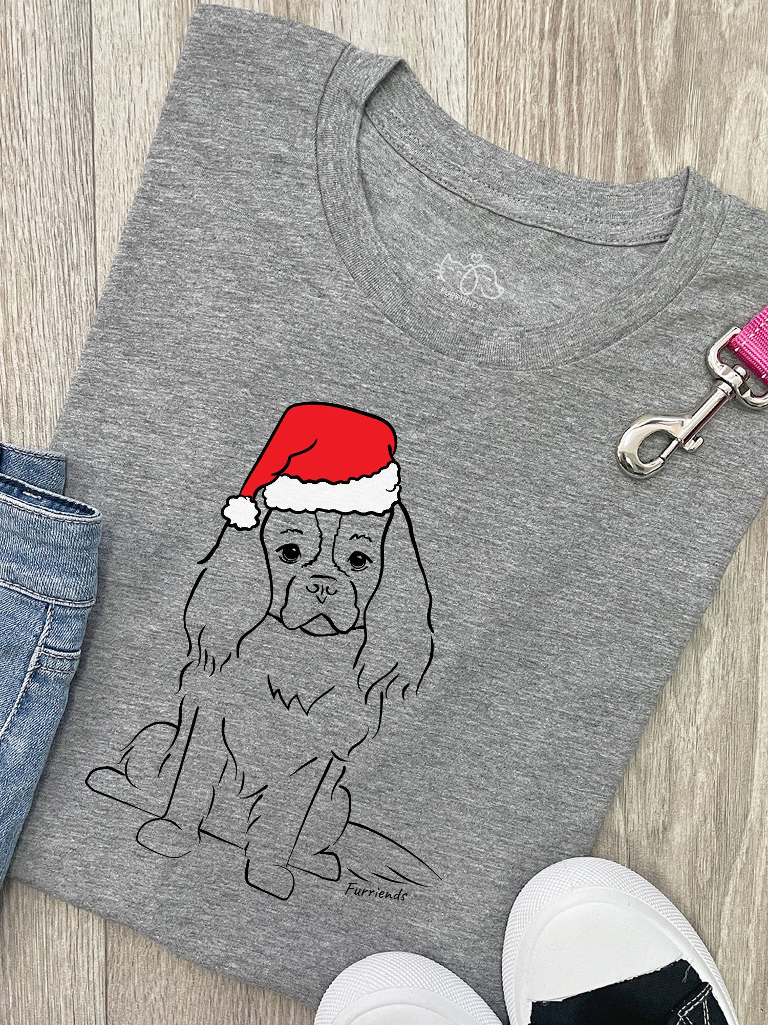 Cavalier King Charles Spaniel Christmas Edition Ava Women's Regular Fit Tee