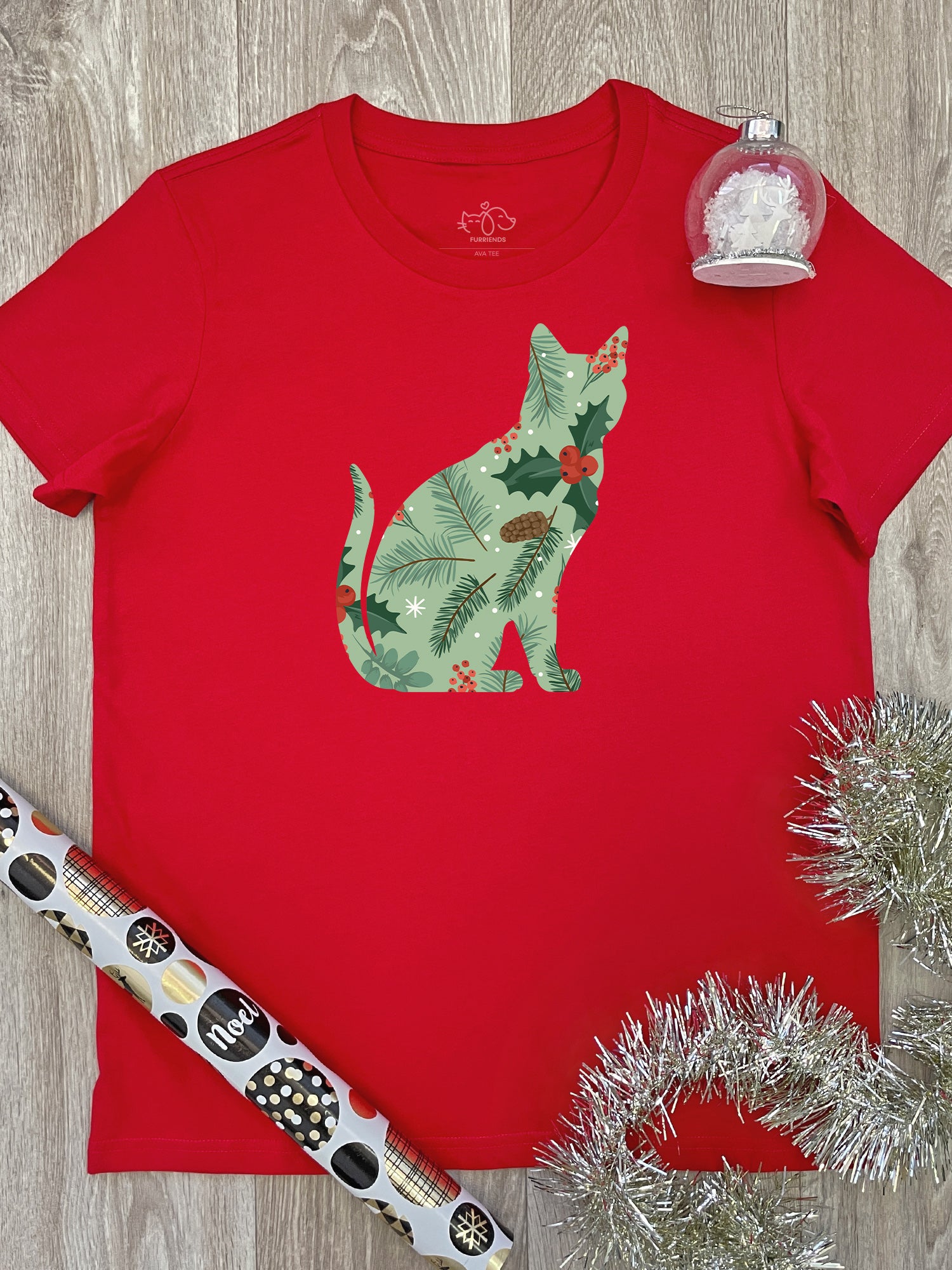 Feline Festive Ava Women's Regular Fit Tee