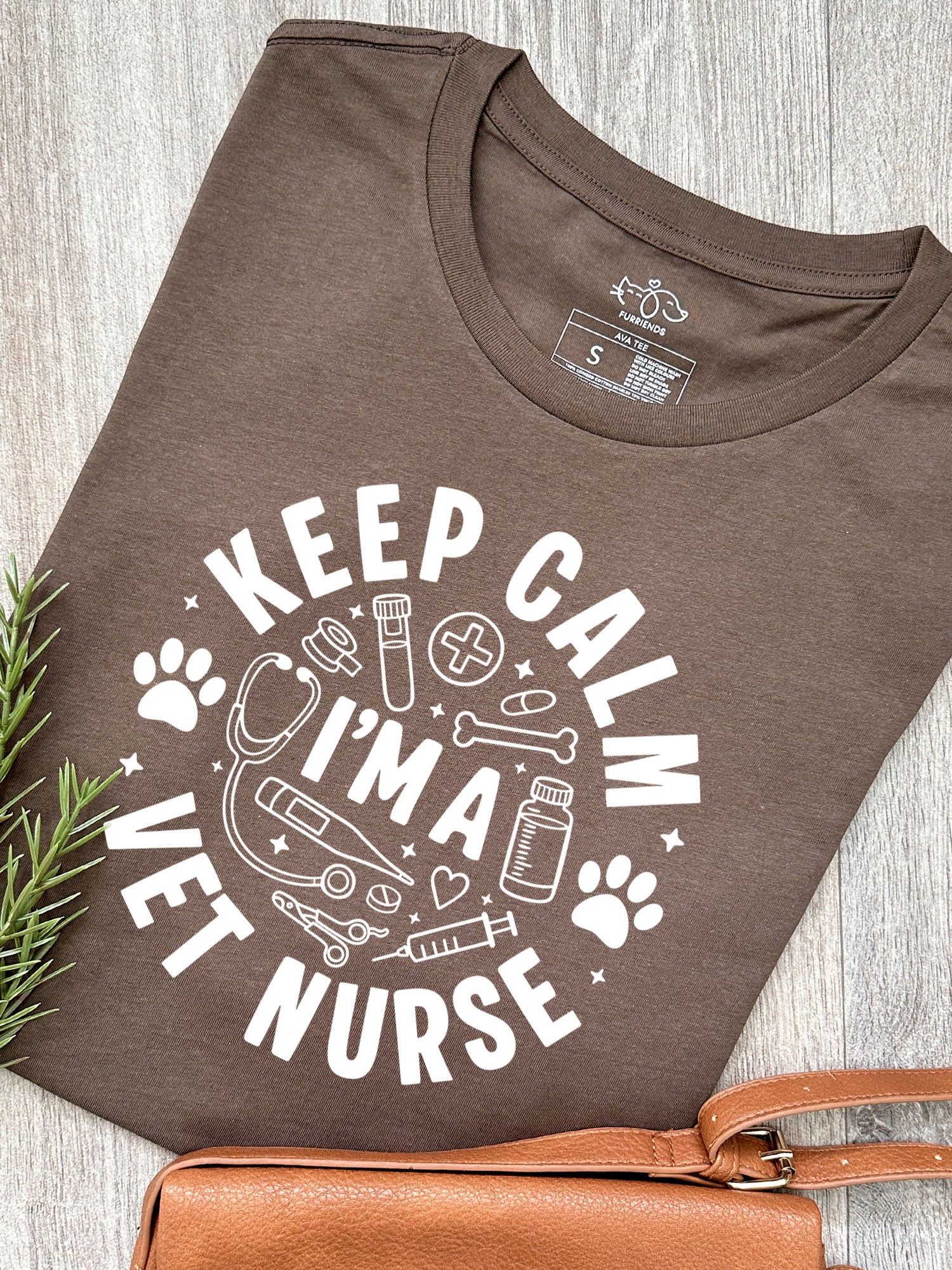 Keep Calm I'm A Vet Nurse Ava Women's Regular Fit Tee