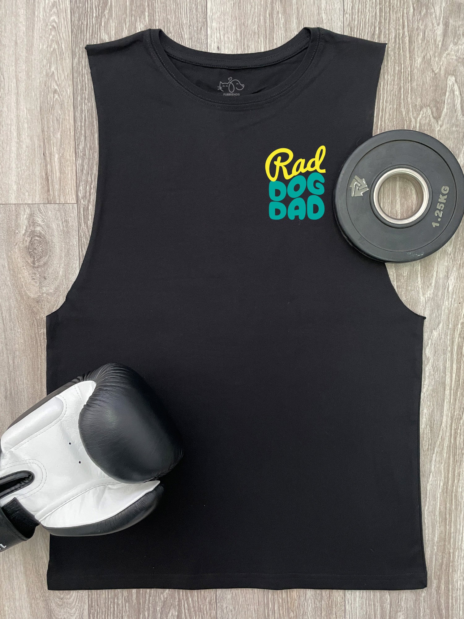 Rad Dog Dad Axel Drop Armhole Muscle Tank