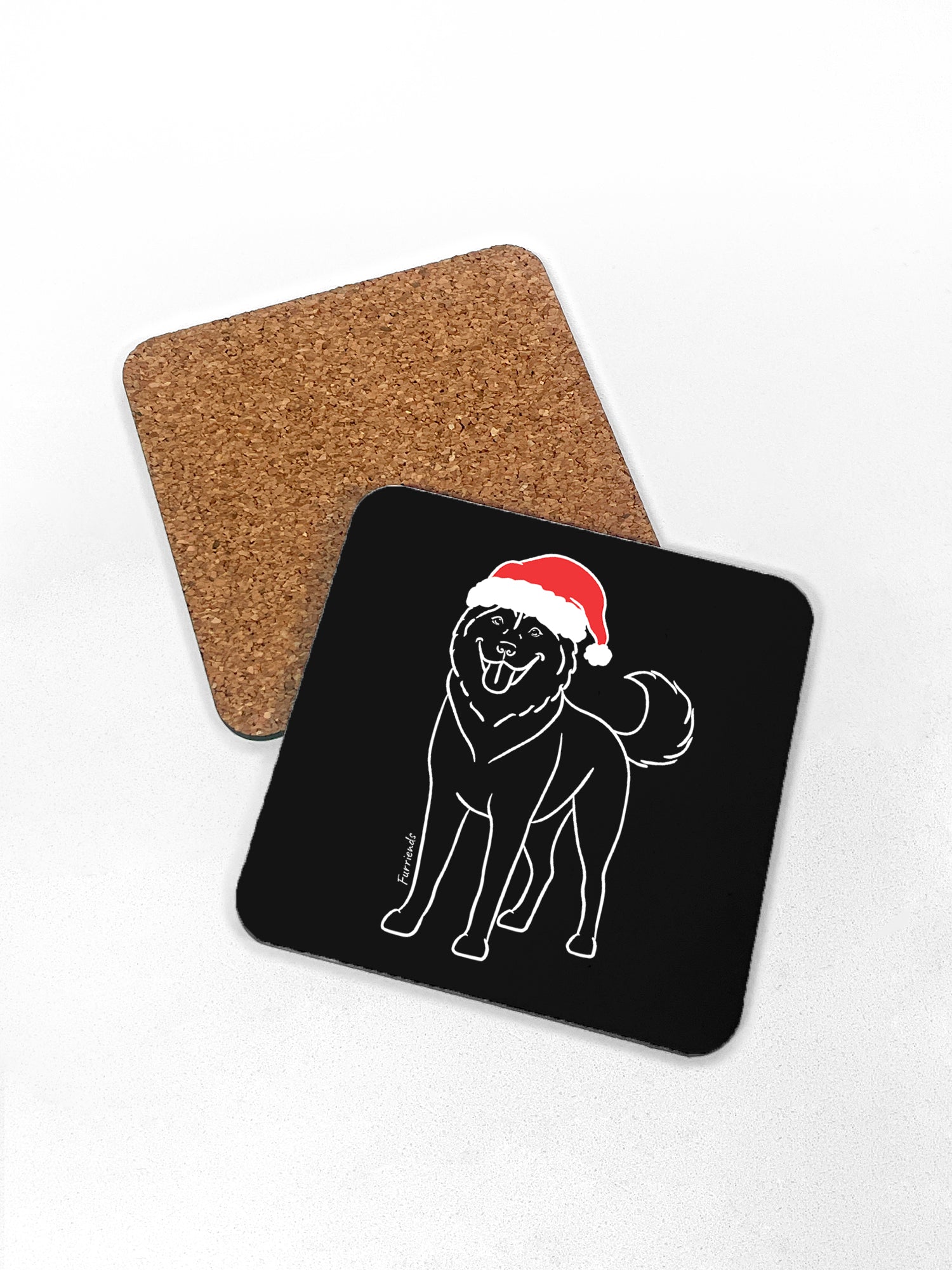 Husky Christmas Edition Coaster