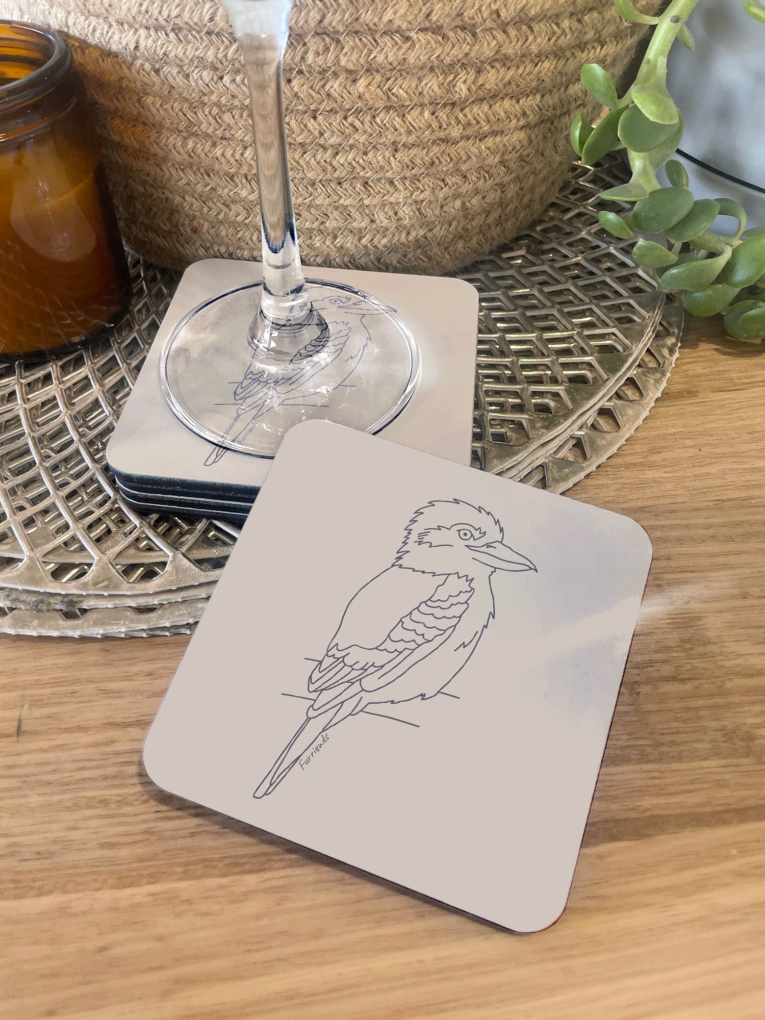 Kookaburra Coaster