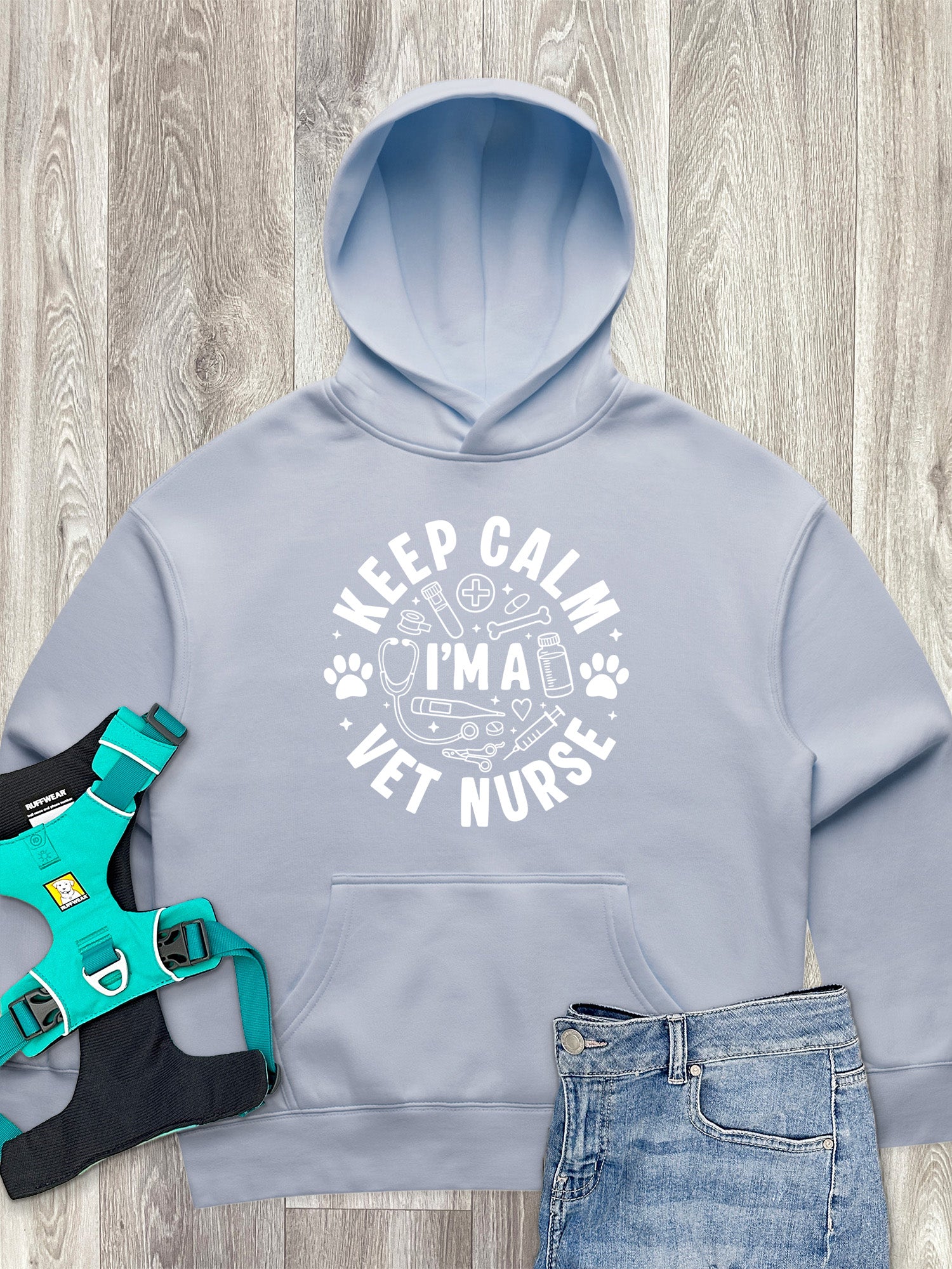 Keep Calm I'm A Vet Nurse Women's Comfort Hood