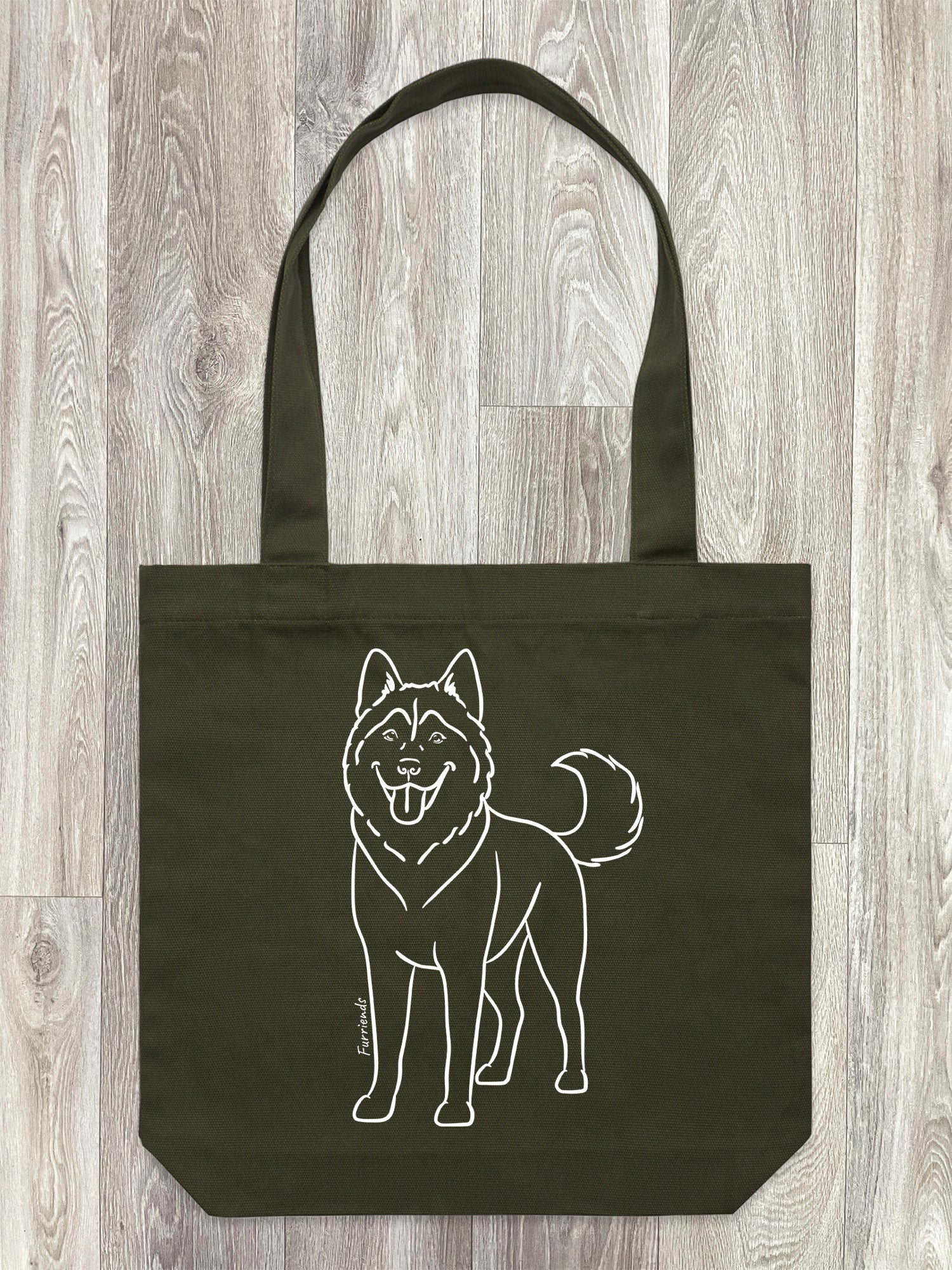 Husky Edith Tote Bag