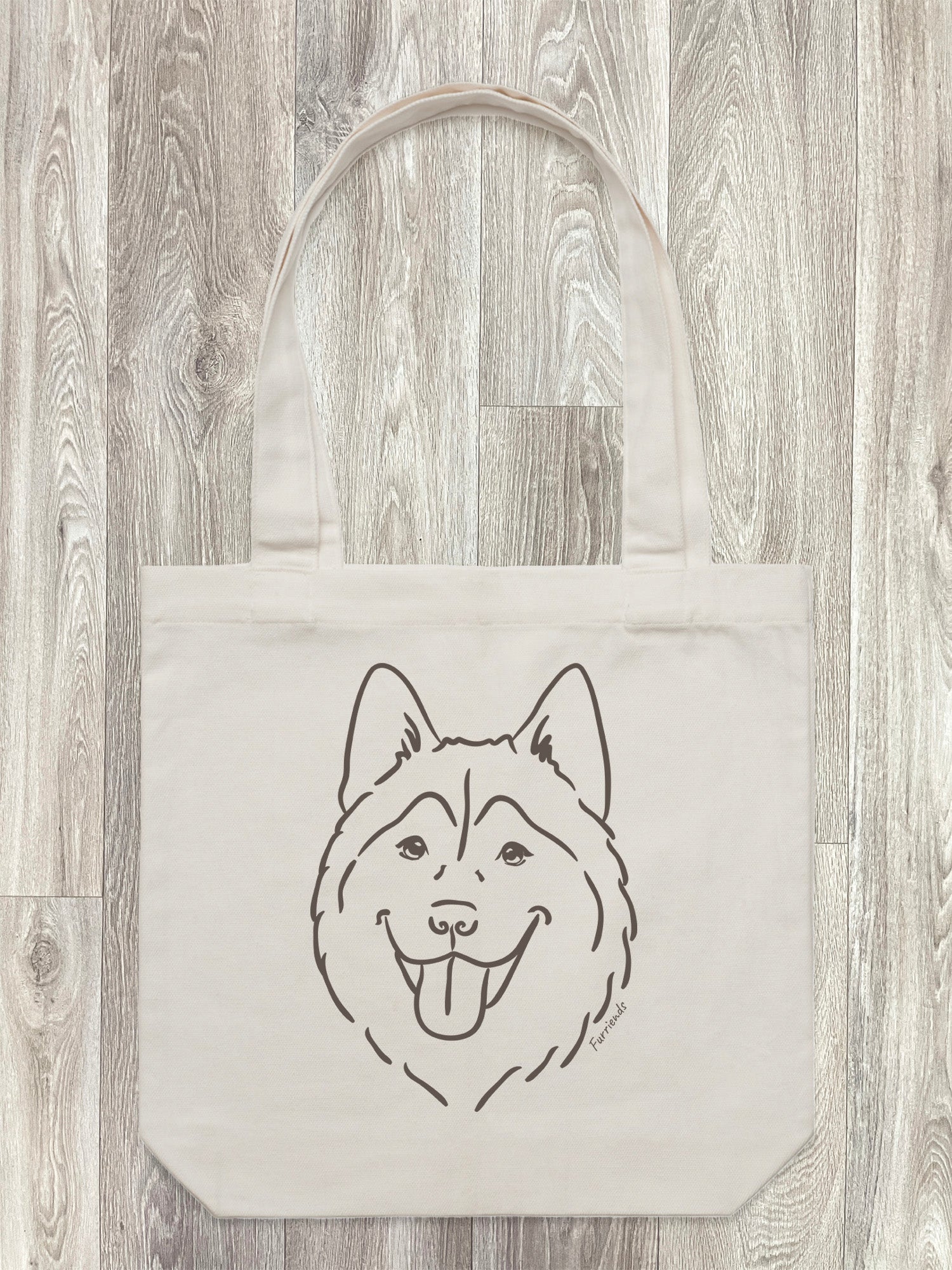 Husky Edith Tote Bag