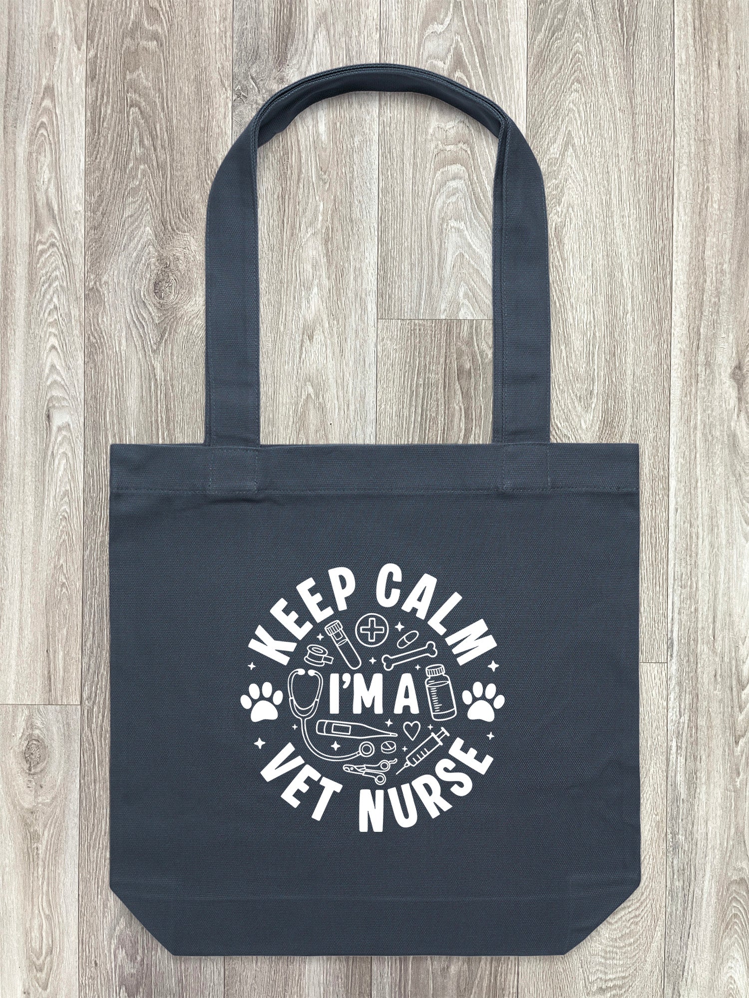 Keep Calm I'm A Vet Nurse Edith Tote Bag