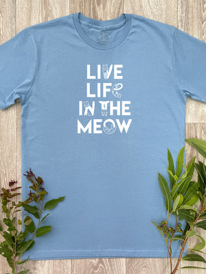 Live Life In The Meow Essential Unisex Tee