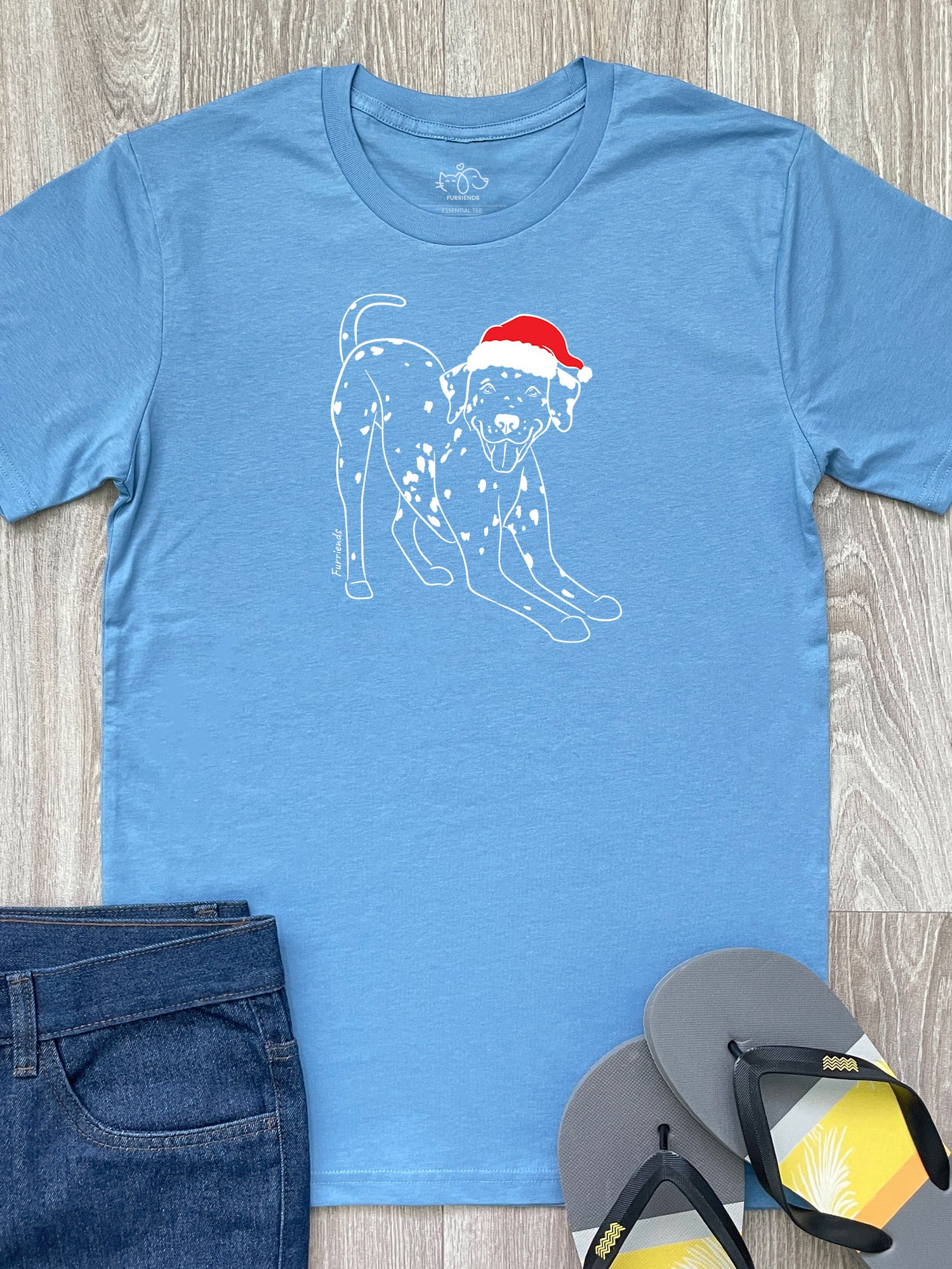 Dalmatian Christmas Edition Essential Unisex Tee