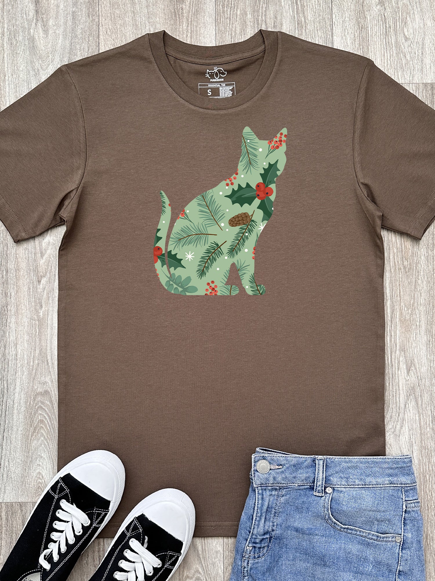 Feline Festive Essential Unisex Tee