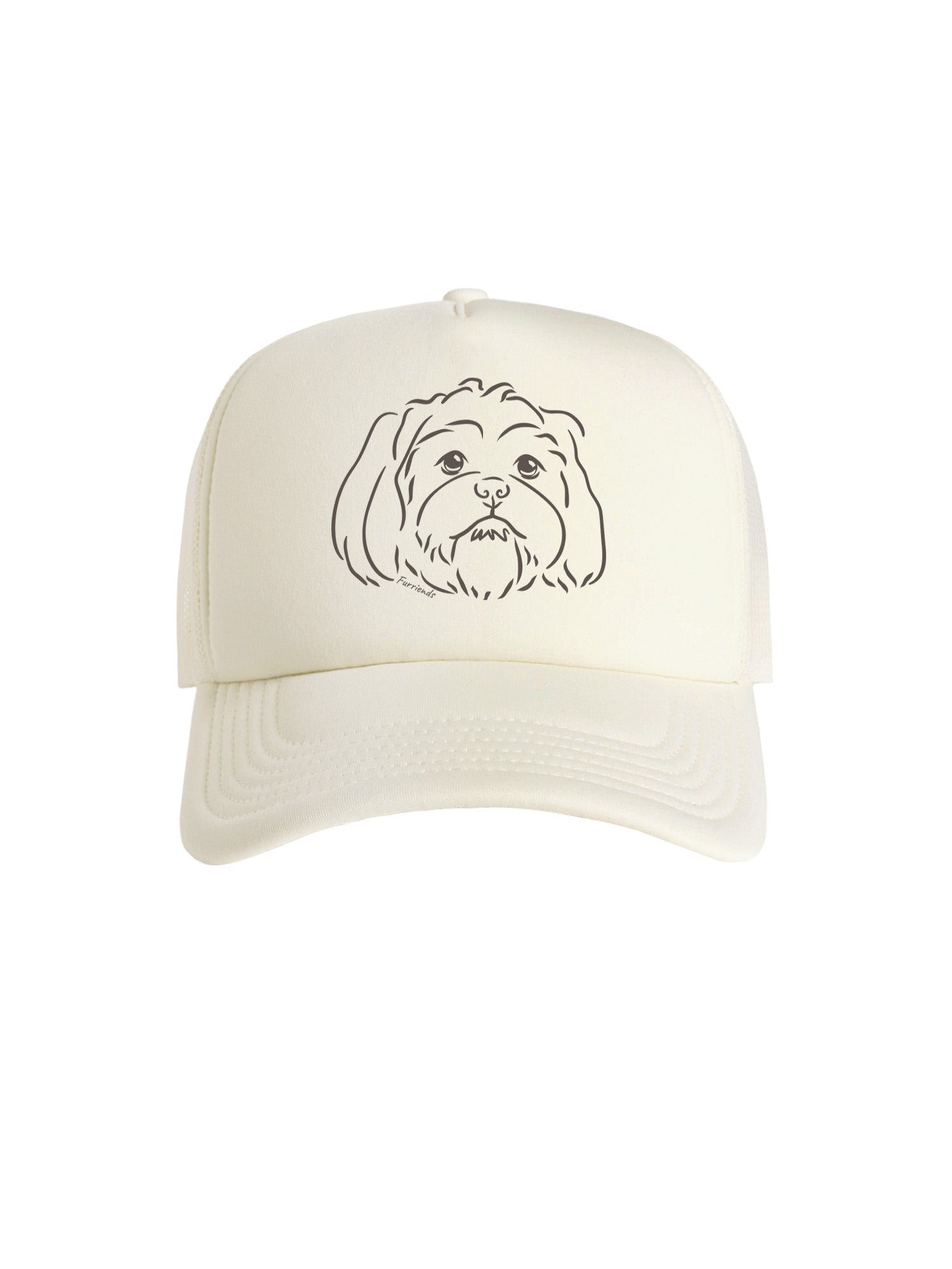 Shih Tzu Foam Trucker Cap