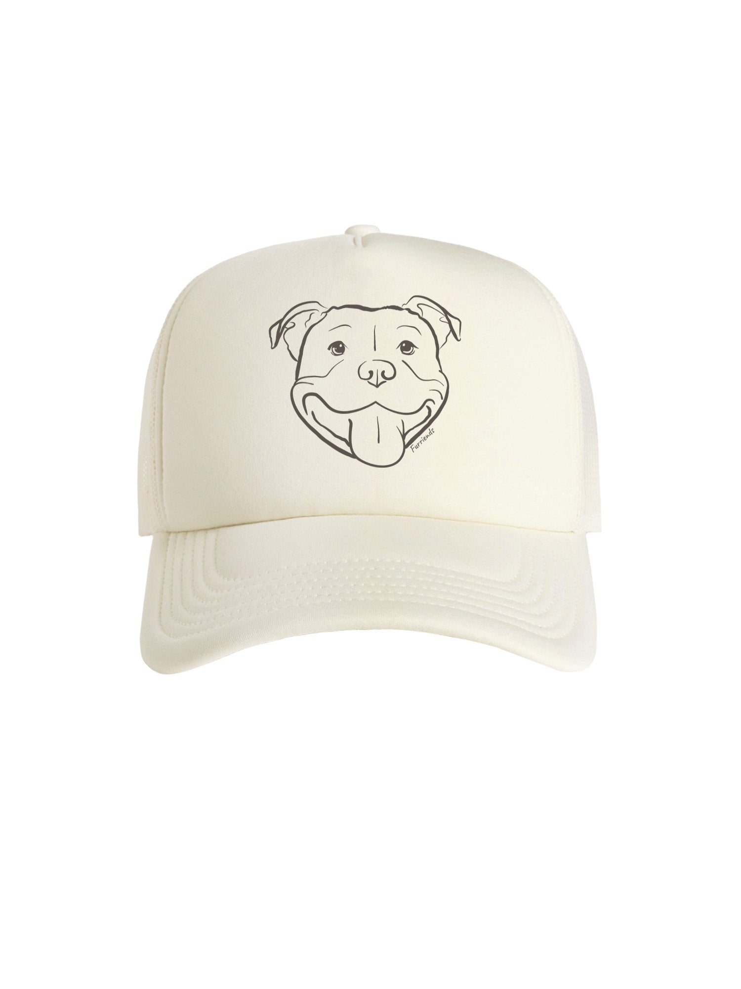 Staffordshire Bull Terrier Foam Trucker Cap
