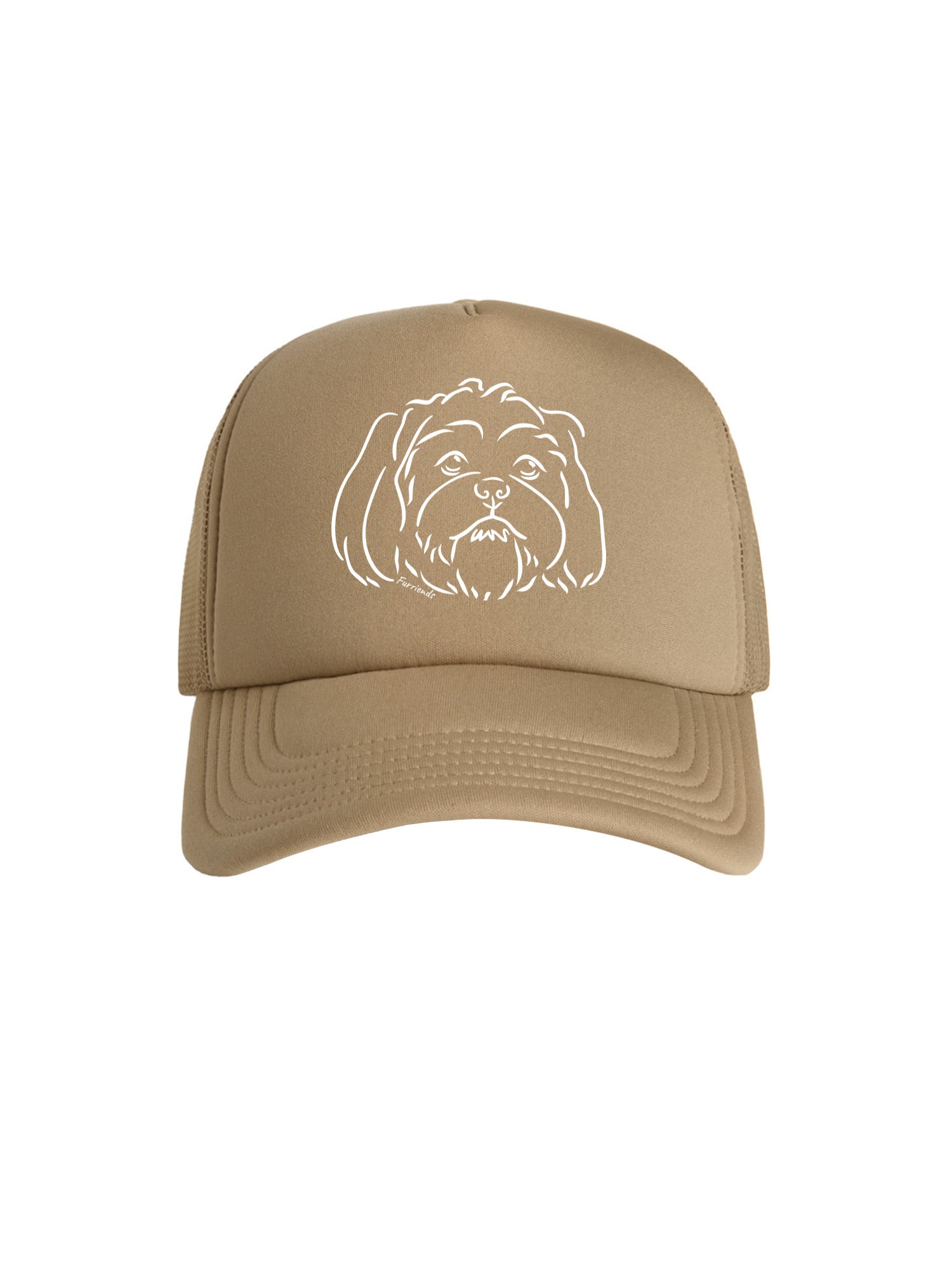 Shih Tzu Foam Trucker Cap