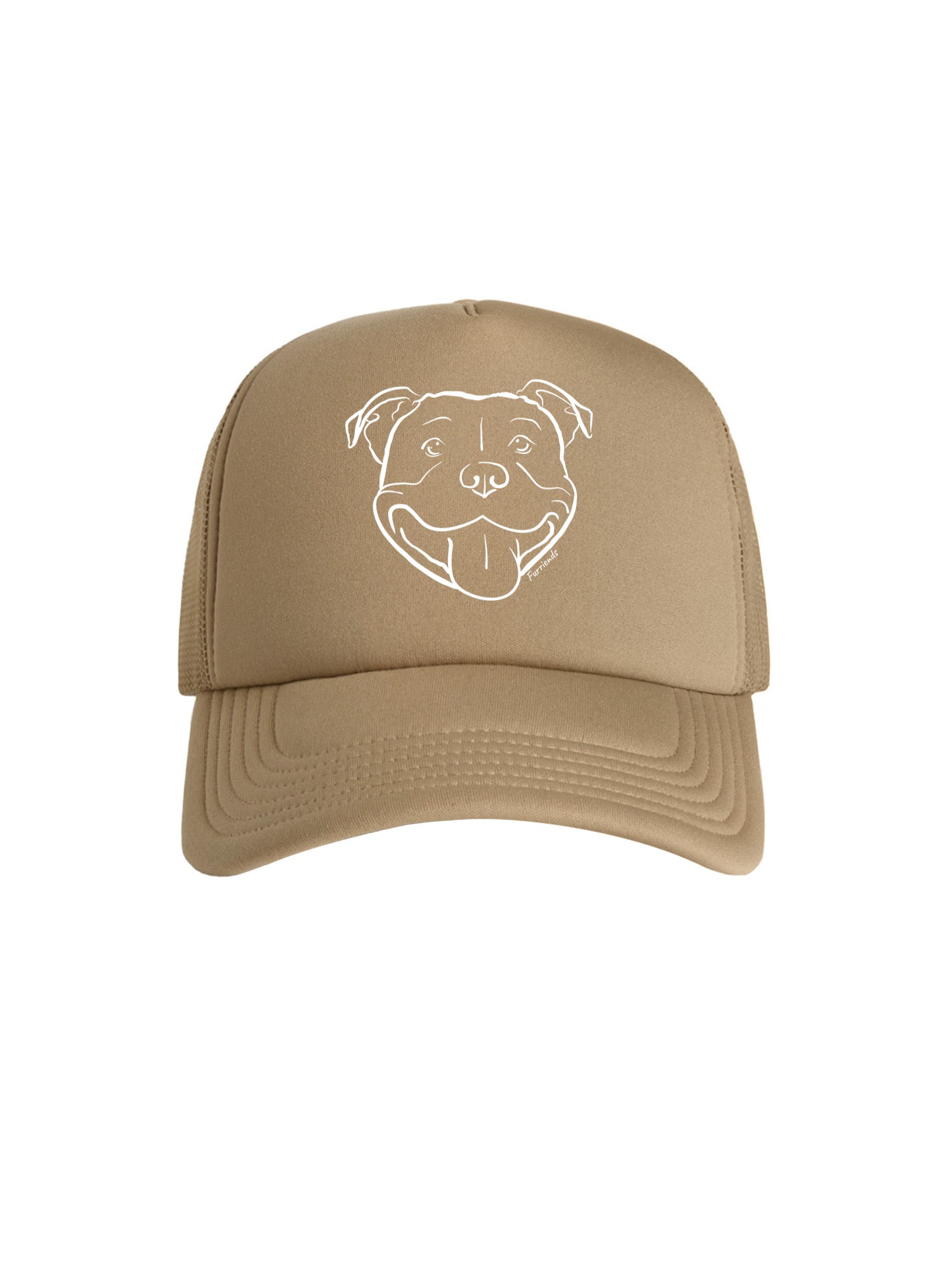 Staffordshire Bull Terrier Foam Trucker Cap