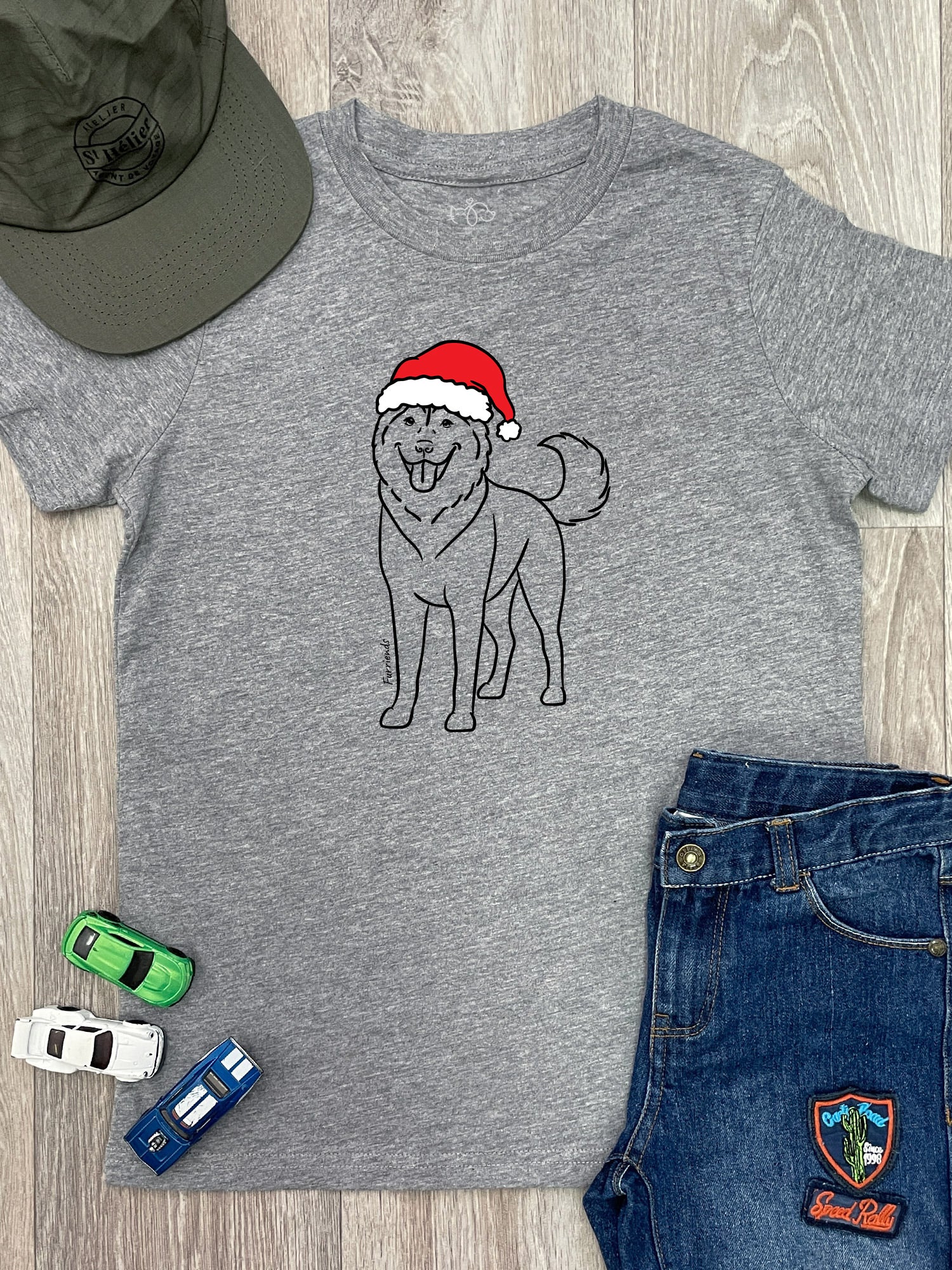 Husky Christmas Edition Youth Tee