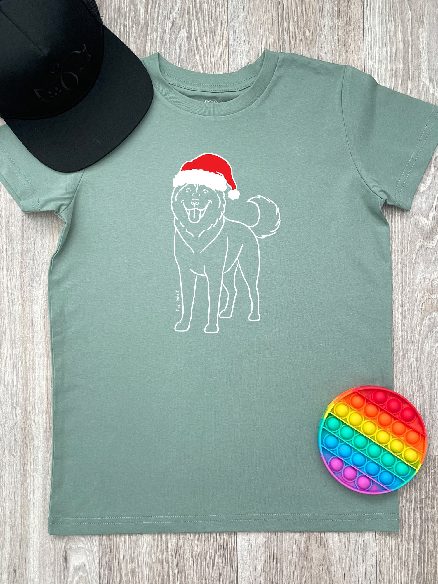 Husky Christmas Edition Youth Tee
