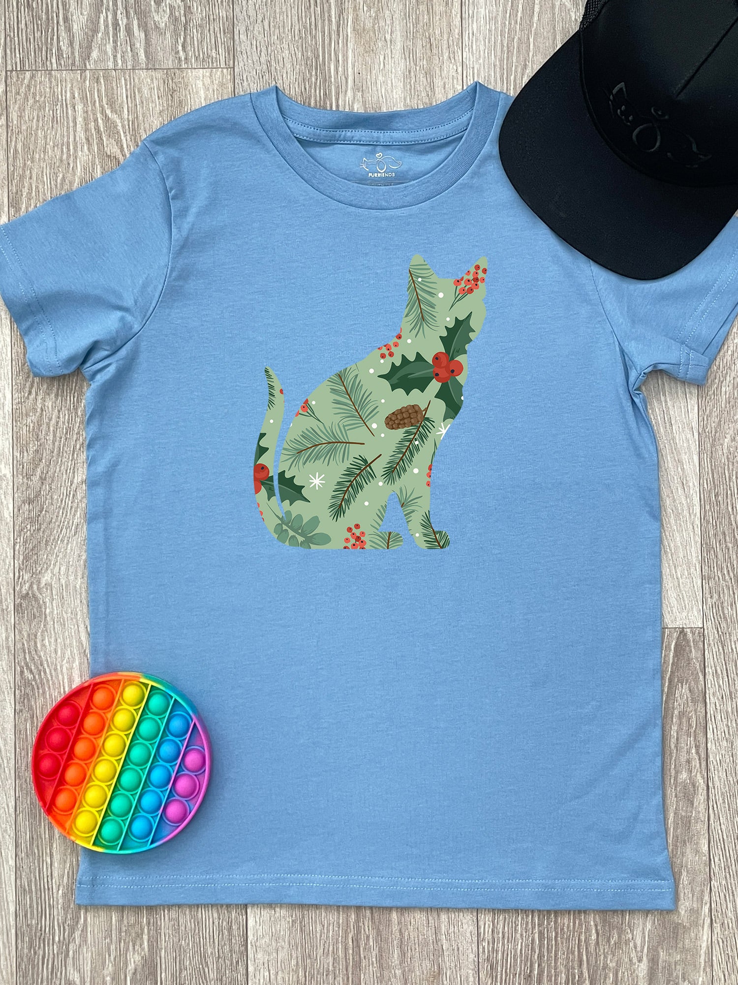 Feline Festive Youth Tee