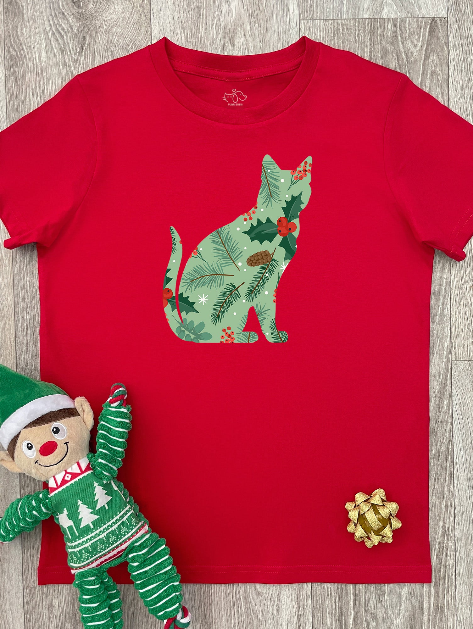 Feline Festive Youth Tee