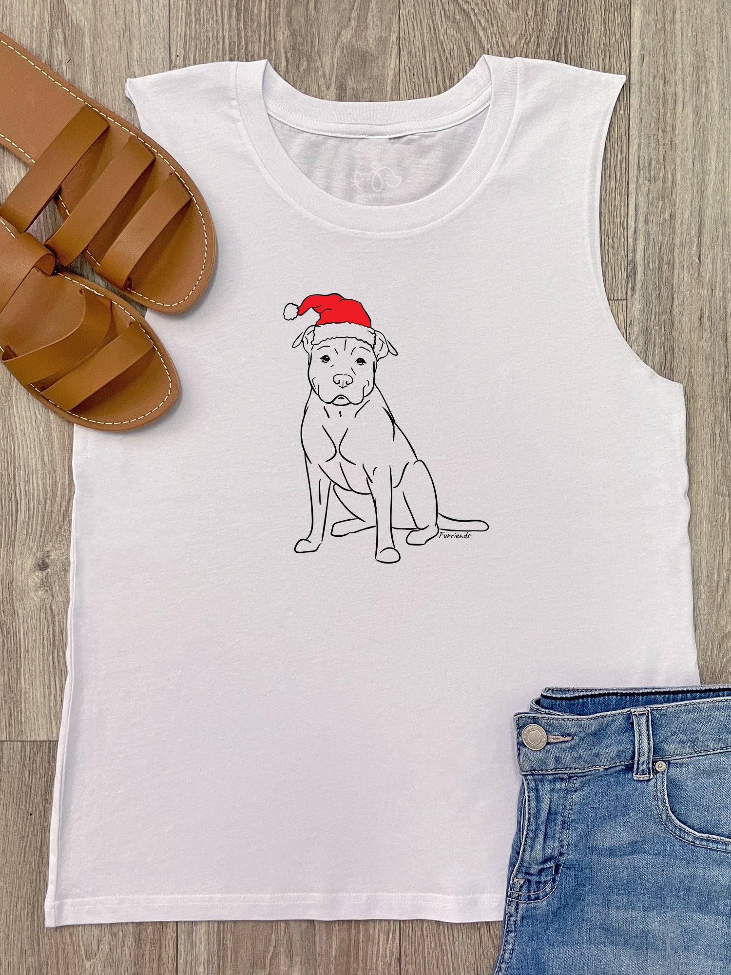 American Staffordshire Terrier Christmas Edition Marley Tank