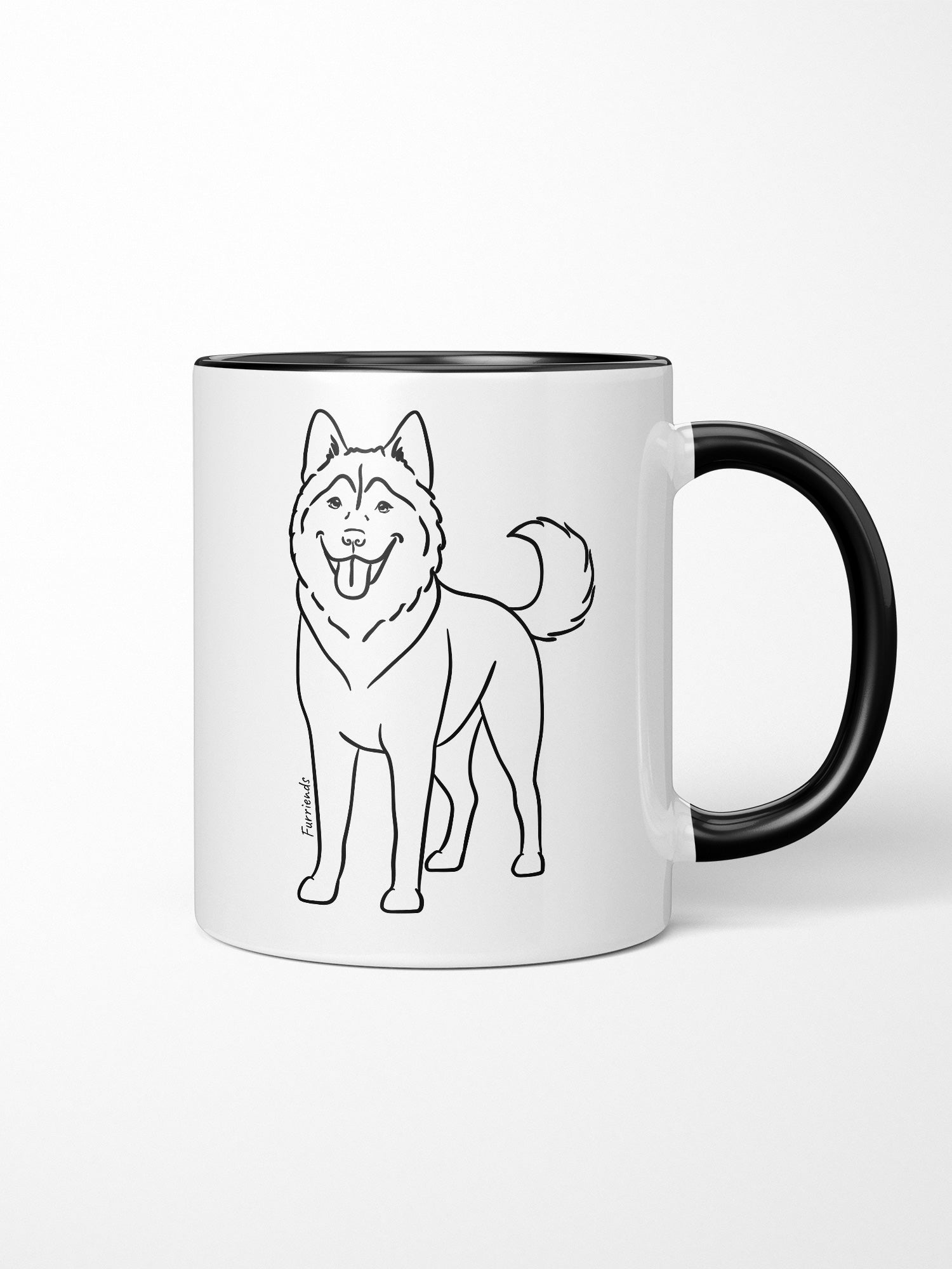 Husky Ceramic Mug