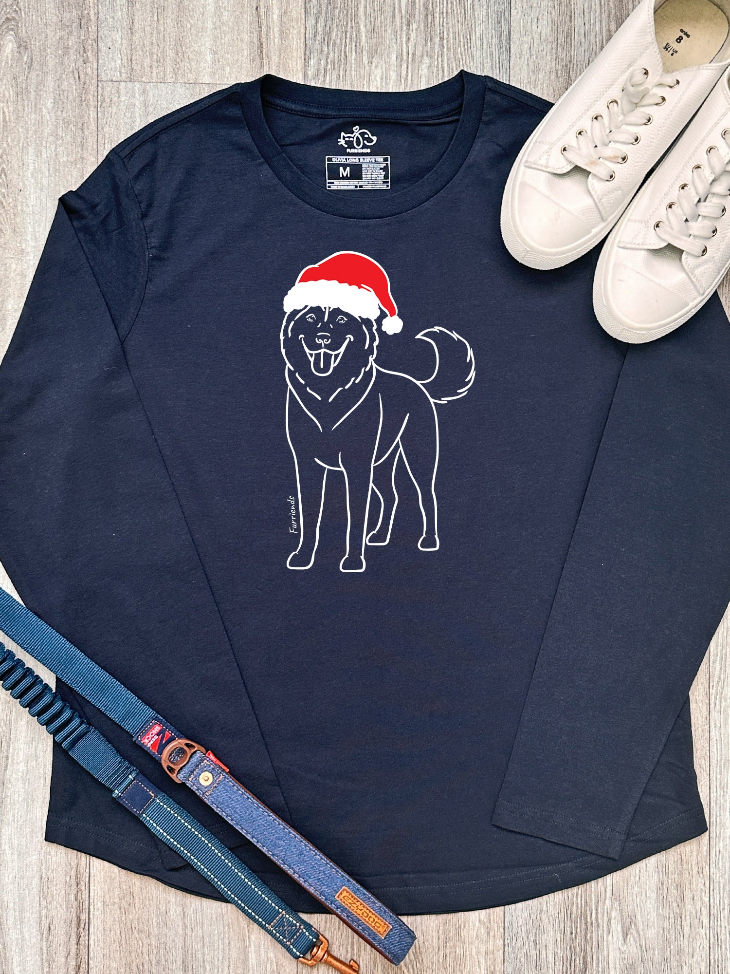 Husky Christmas Edition Olivia Long Sleeve Tee