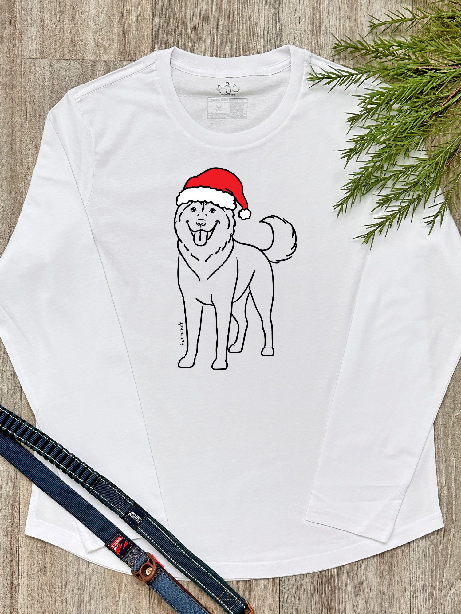 Husky Christmas Edition Olivia Long Sleeve Tee