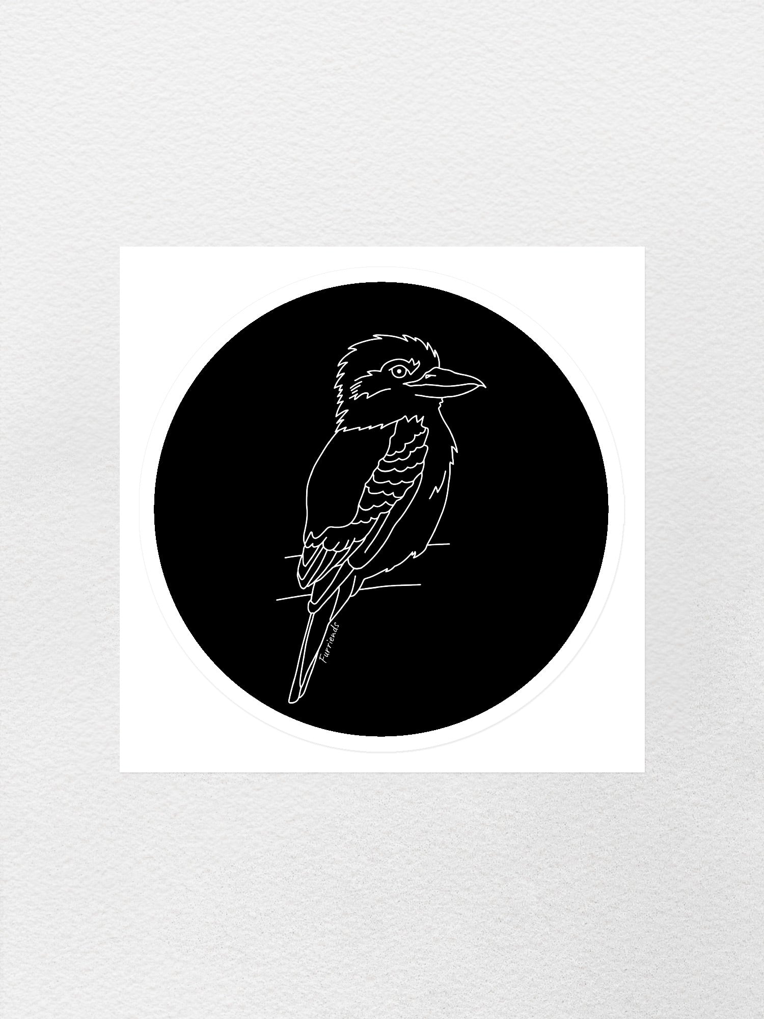 Kookaburra Sticker