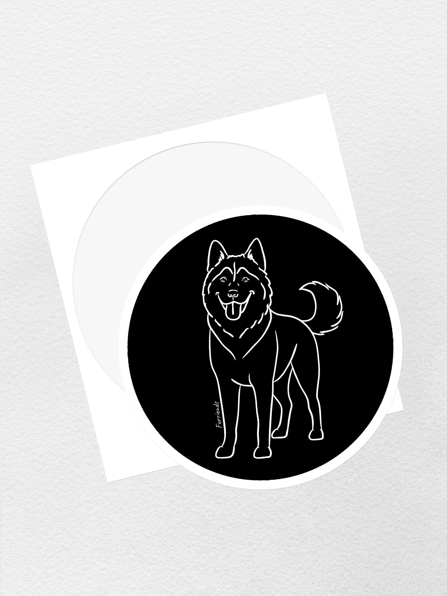 Husky Sticker