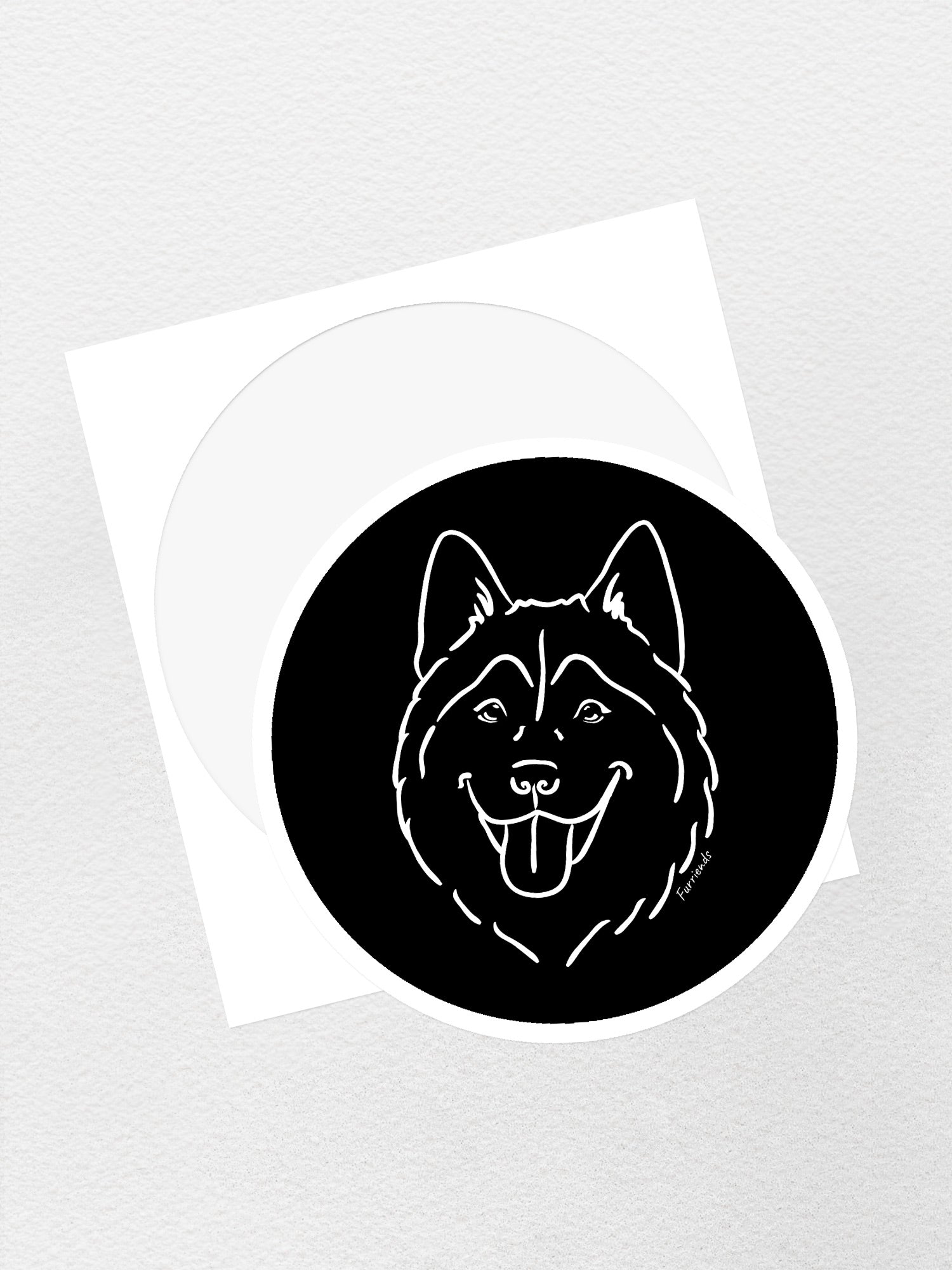 Husky Sticker