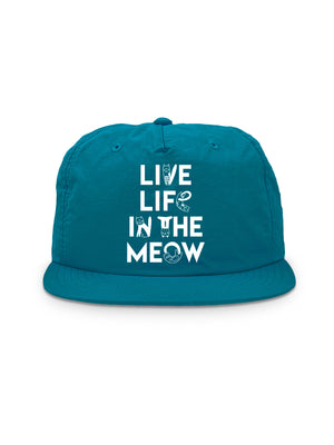 Live Life In The Meow Quick-Dry Cap