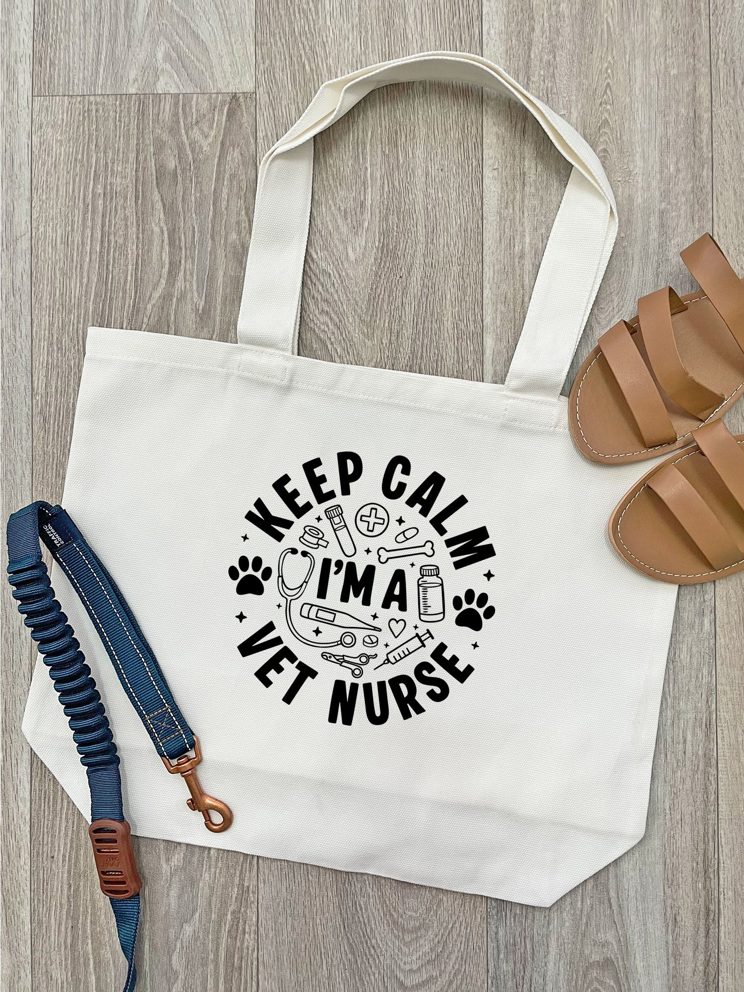 Keep Calm I'm A Vet Nurse Stella Tote Bag