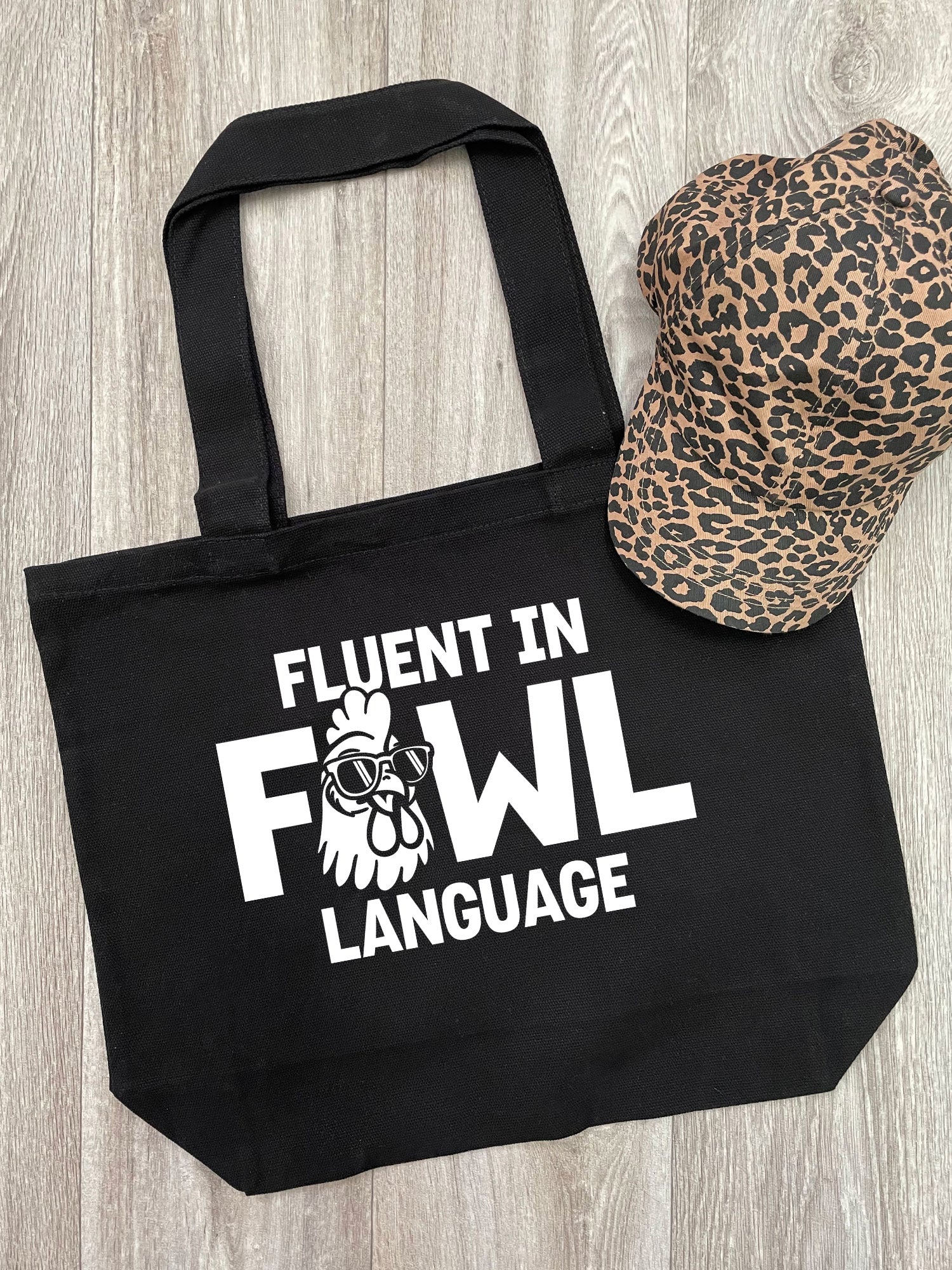 Fluent In Fowl Language Stella Tote Bag