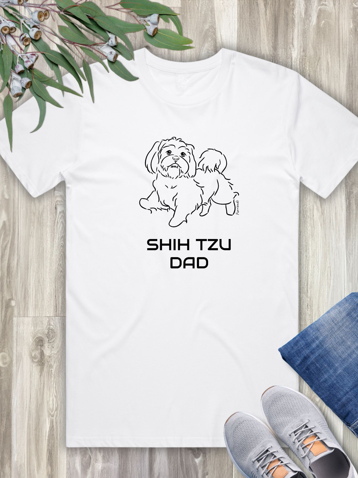 Shih Tzu Dad Regular Fit-T-Shirt