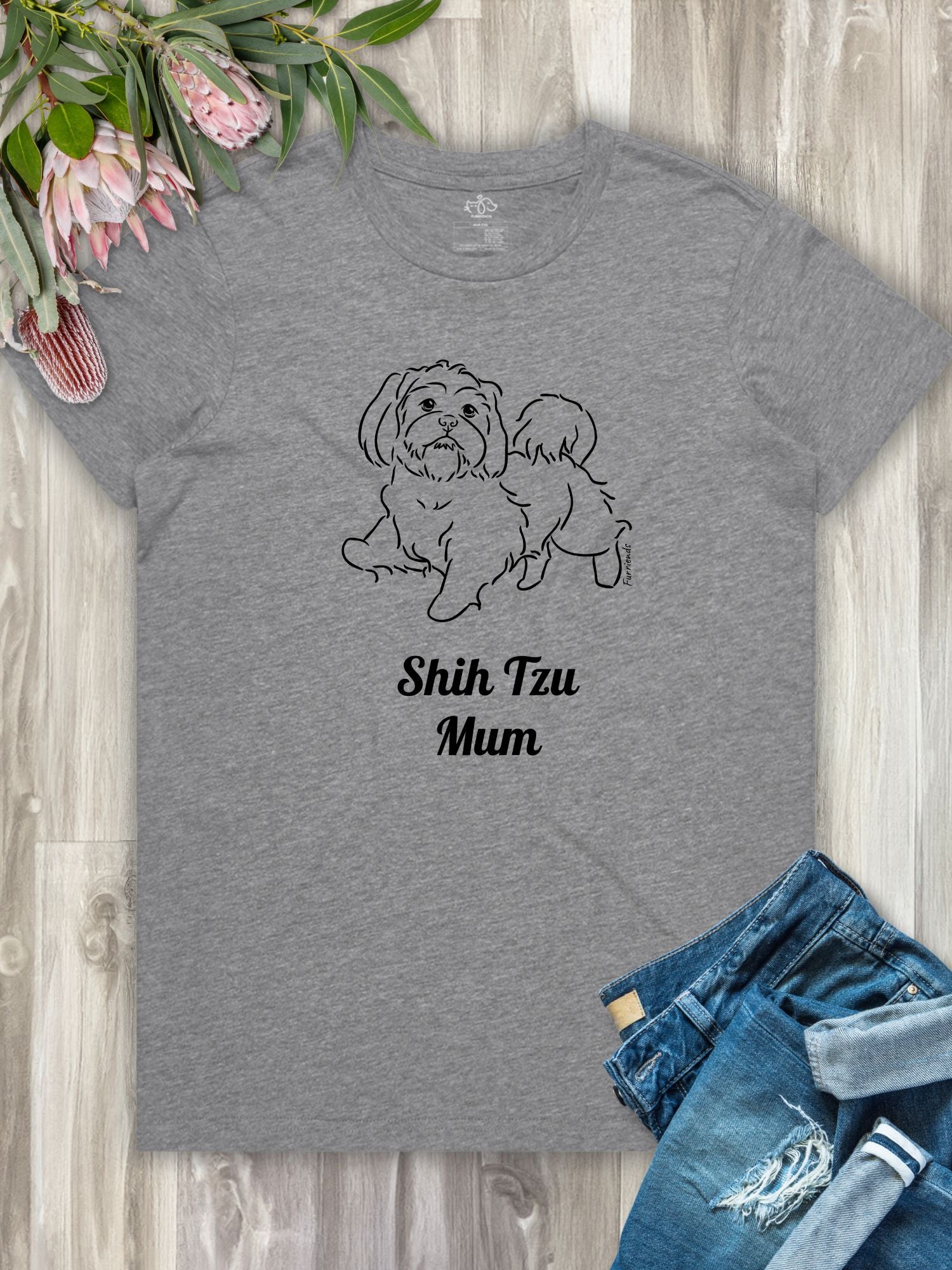 Shih Tzu Mum Regular Fit T-shirt