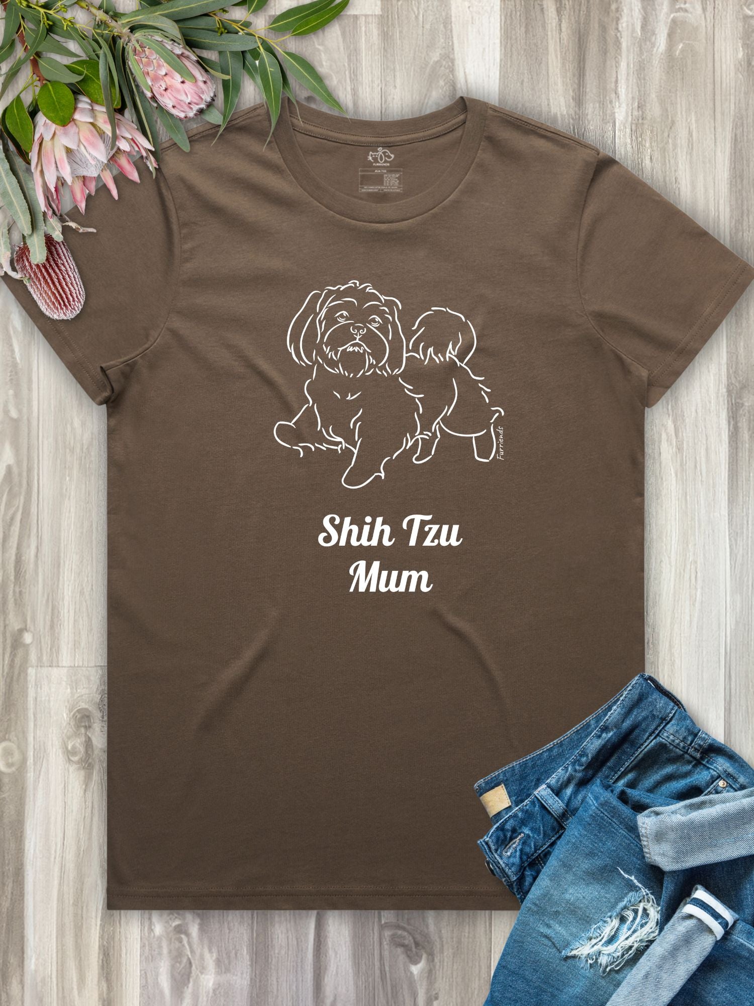Shih Tzu Mum Regular Fit T-shirt