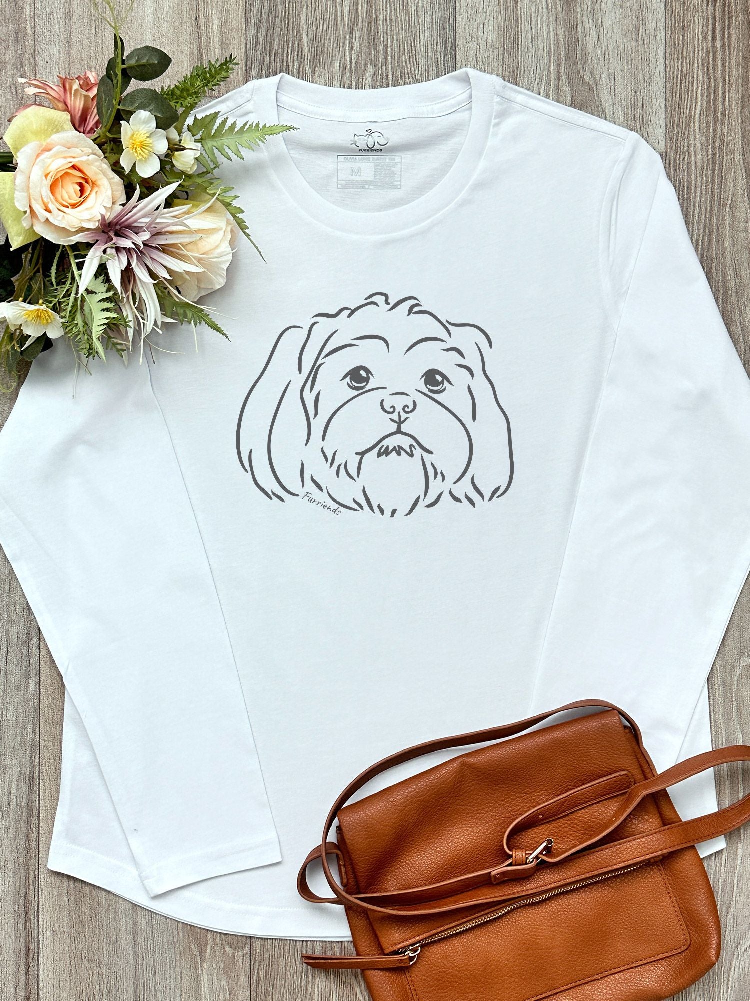Shih Tzu Olivia Women's Long Sleeve T-Shirt