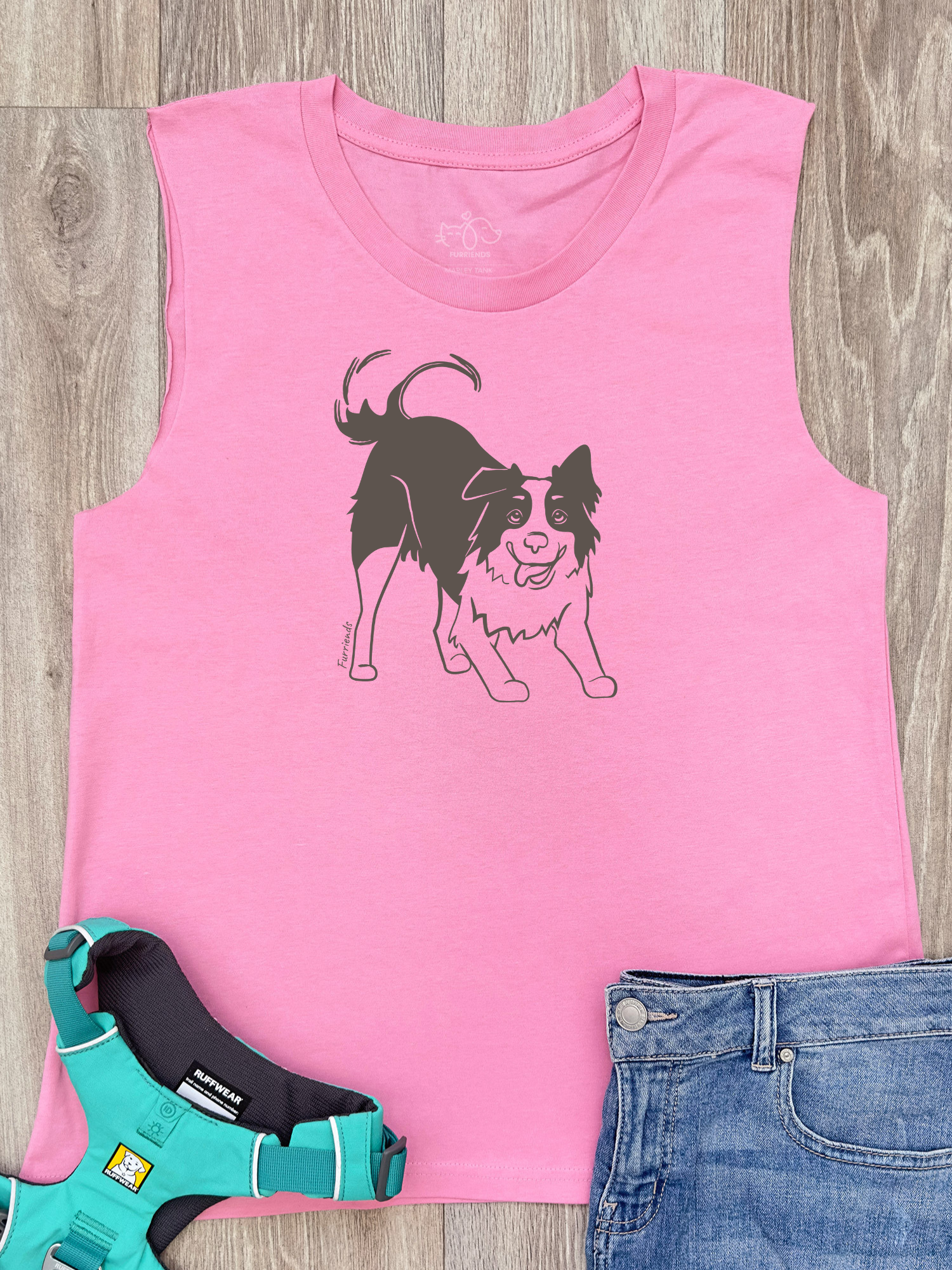 Border Collie Tank Top