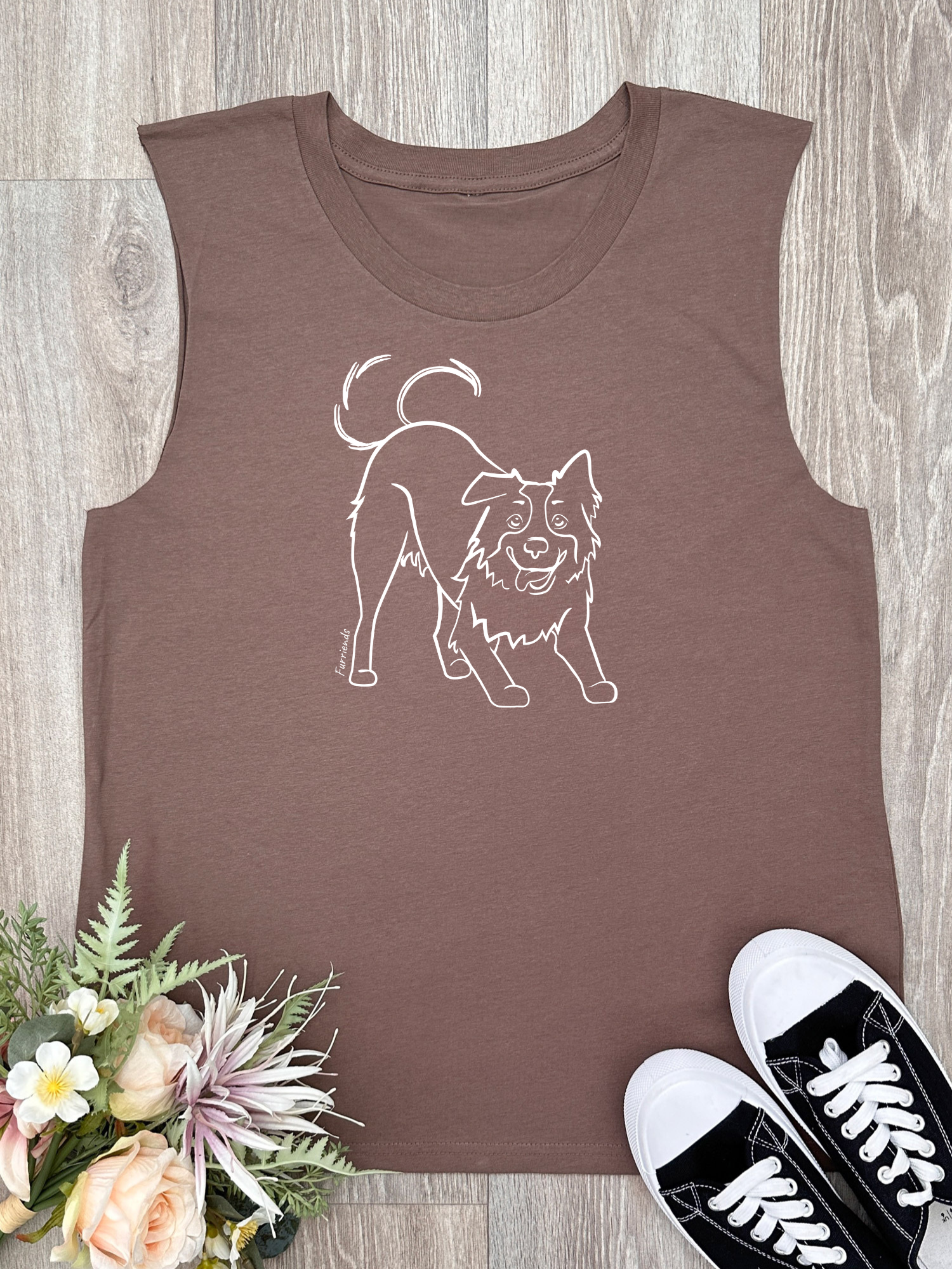 Border Collie Tank Top