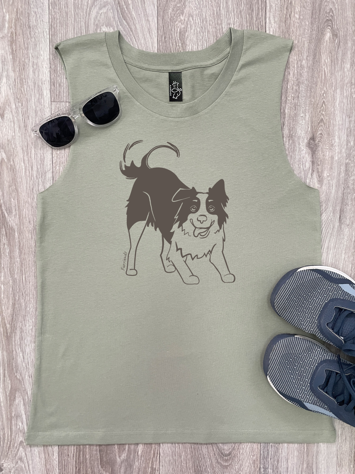 Border Collie Tank Top