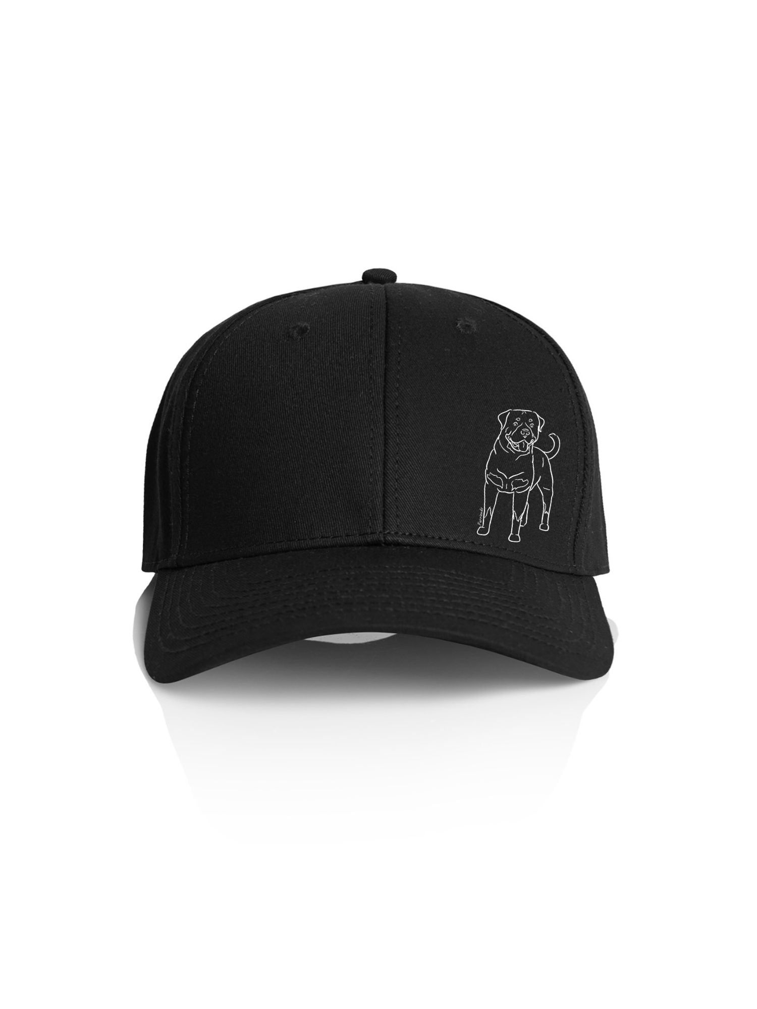 Rottweiler Snapback Icon Cap