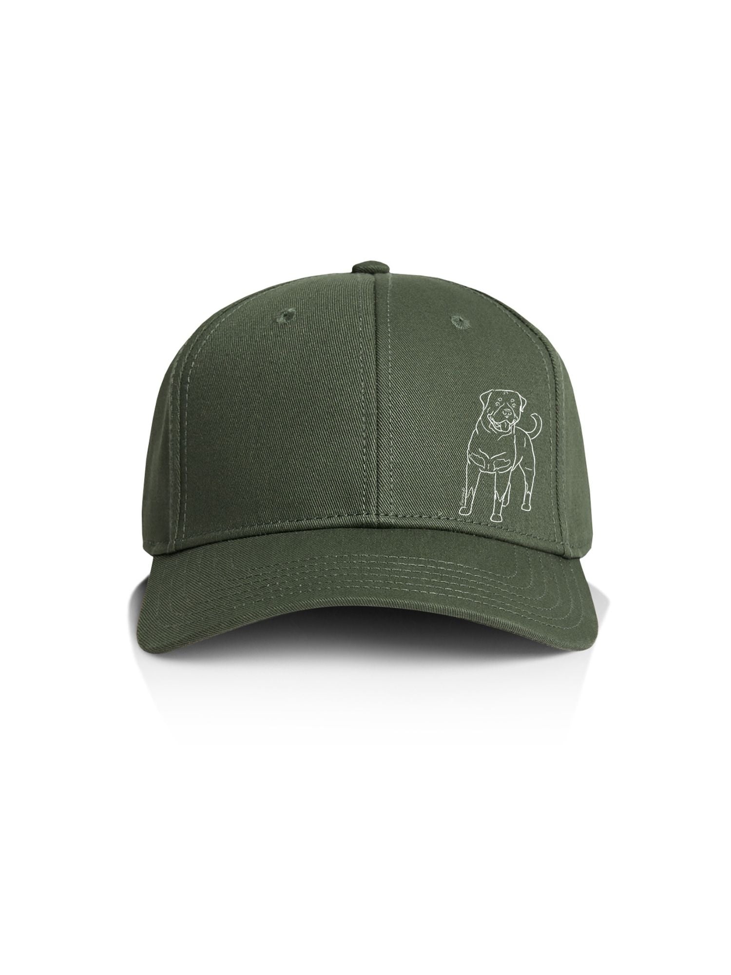 Rottweiler Snapback Icon Cap