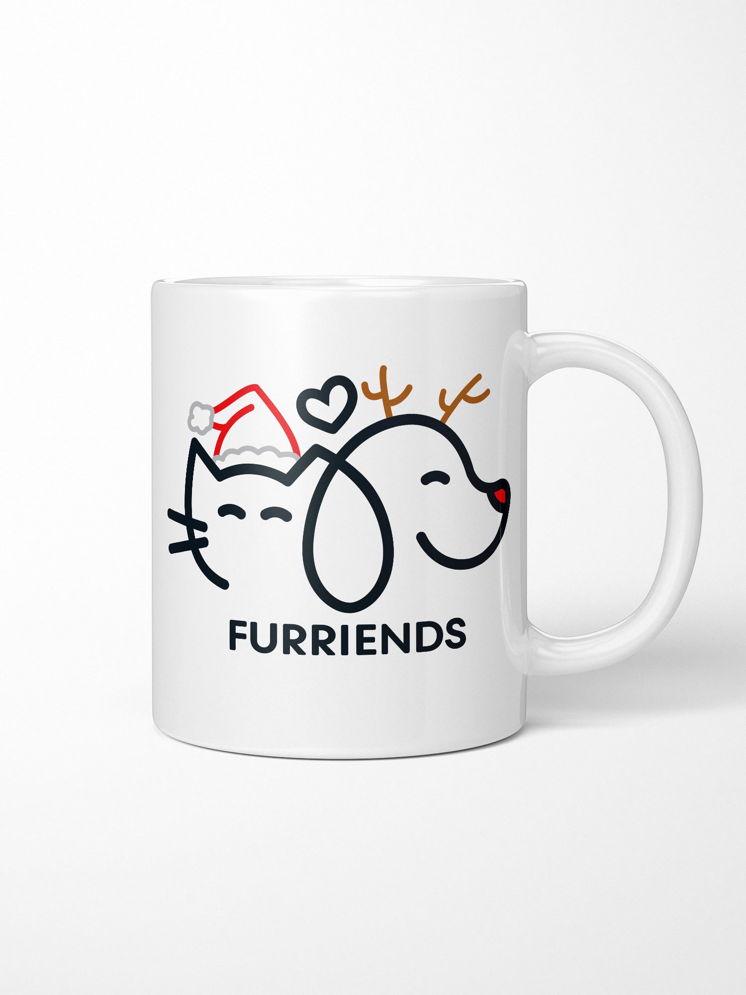 Furriends Signature Christmas Edition Ceramic Mug