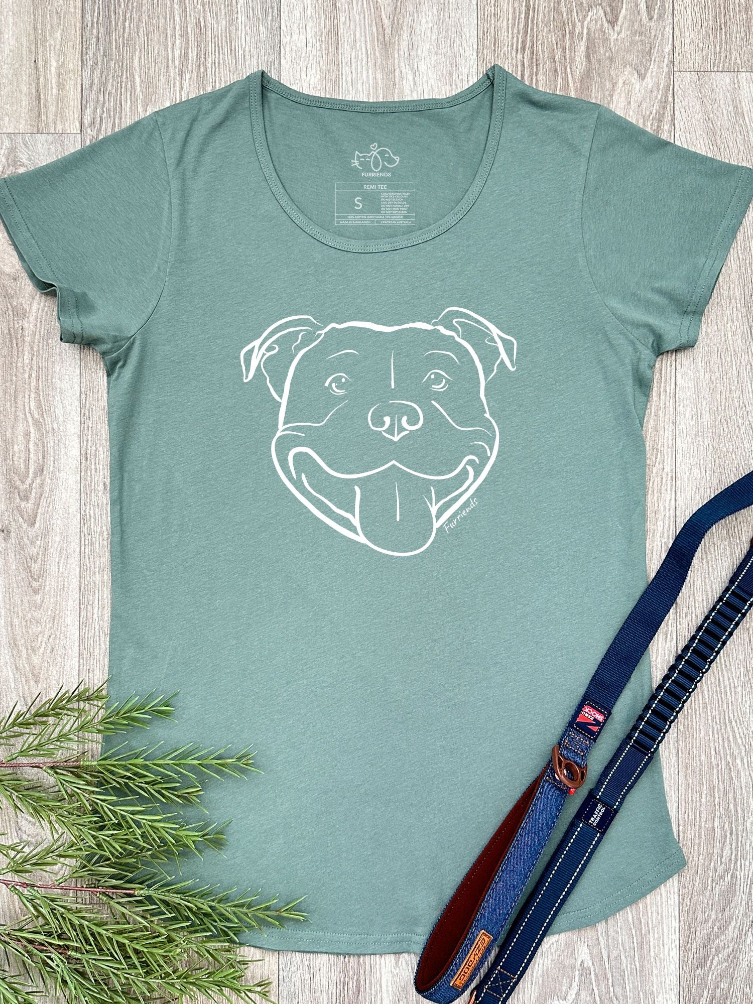 Staffordshire Bull Terrier Remi Women's Scoop Neck T-Shirt